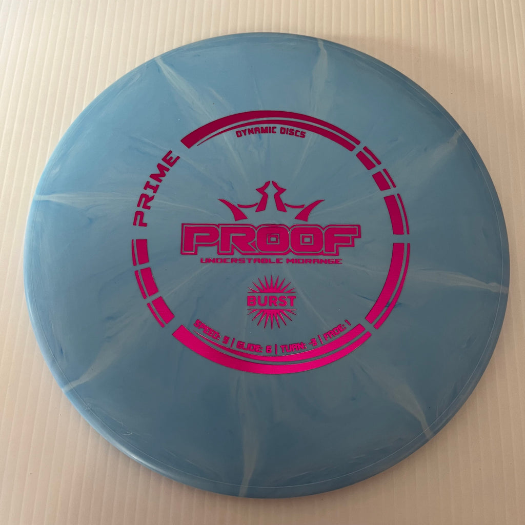 Dynamic Discs Prime Burst Proof 5/5/-3/1