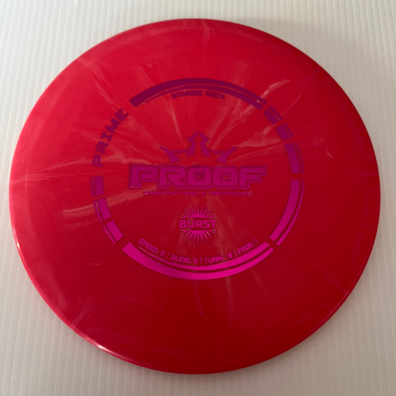 Dynamic Discs Prime Burst Proof 5/5/-3/1
