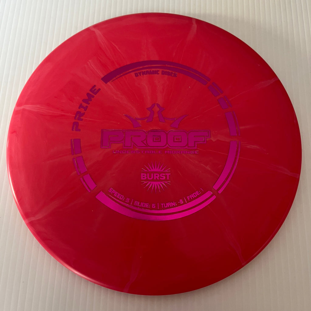 Dynamic Discs Prime Burst Proof 5/5/-3/1