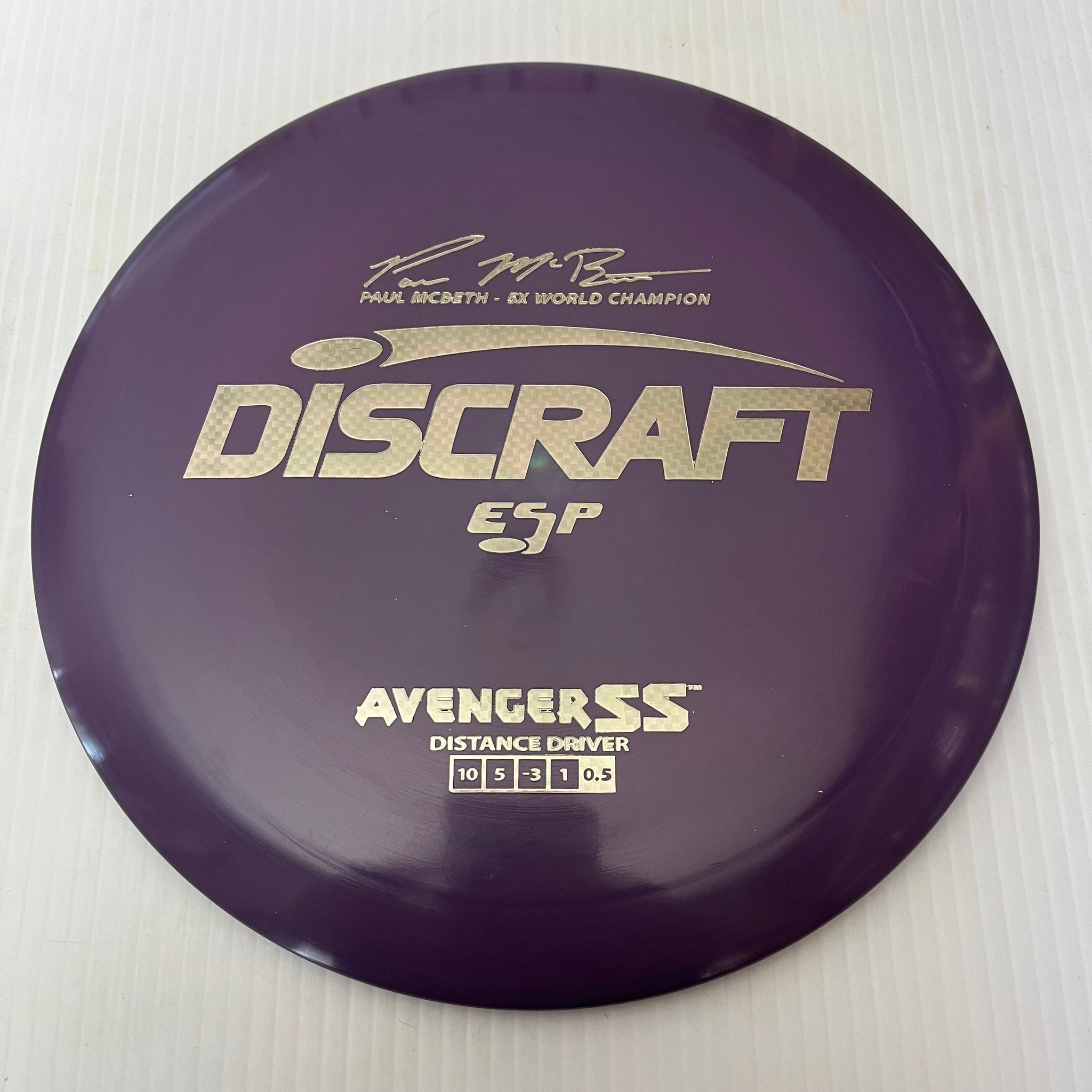 Discraft 5x Paul McBeth ESP Avenger SS 10/5/-3/1 (170-172g)