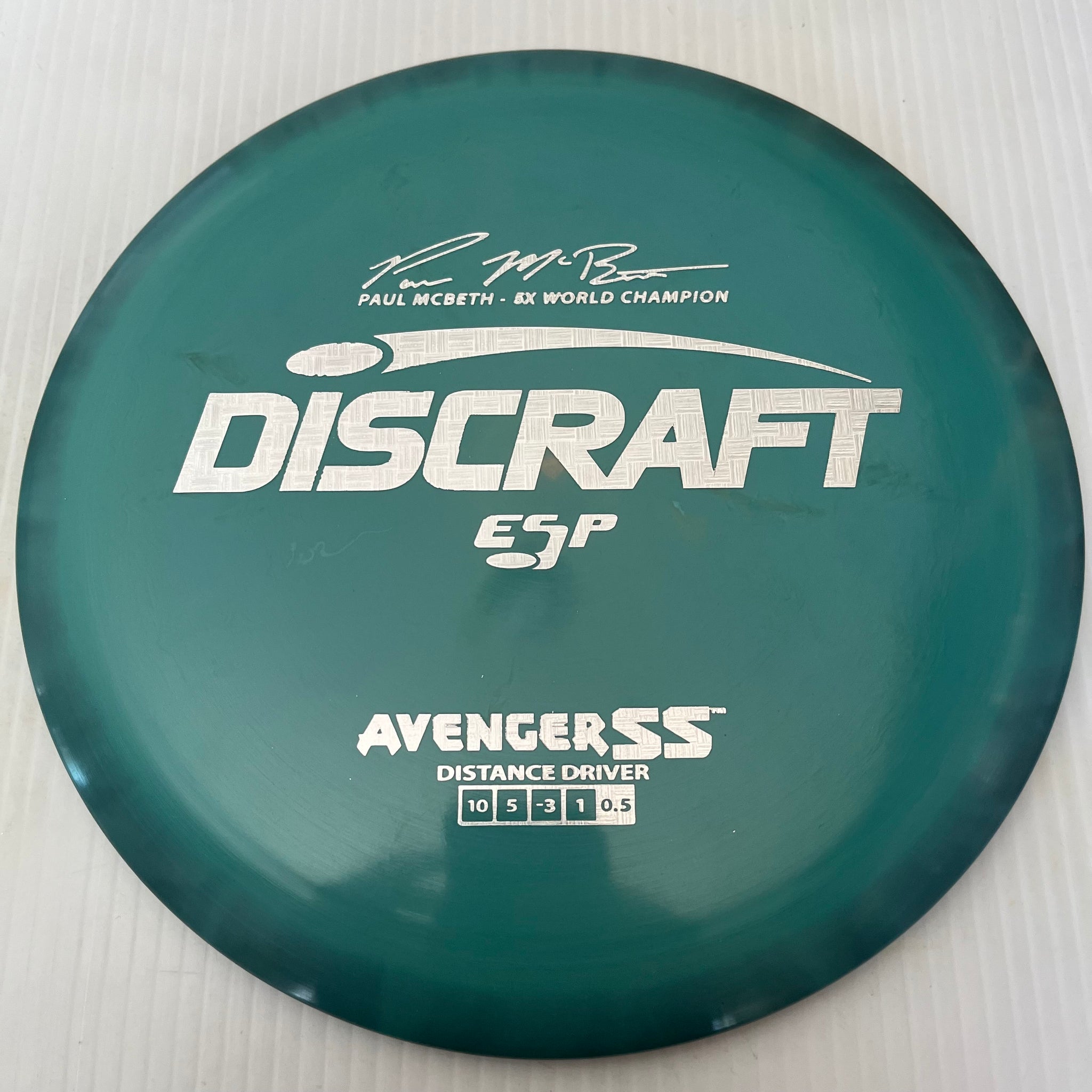 Discraft 5x Paul McBeth ESP Avenger SS 10/5/-3/1 (170-172g)