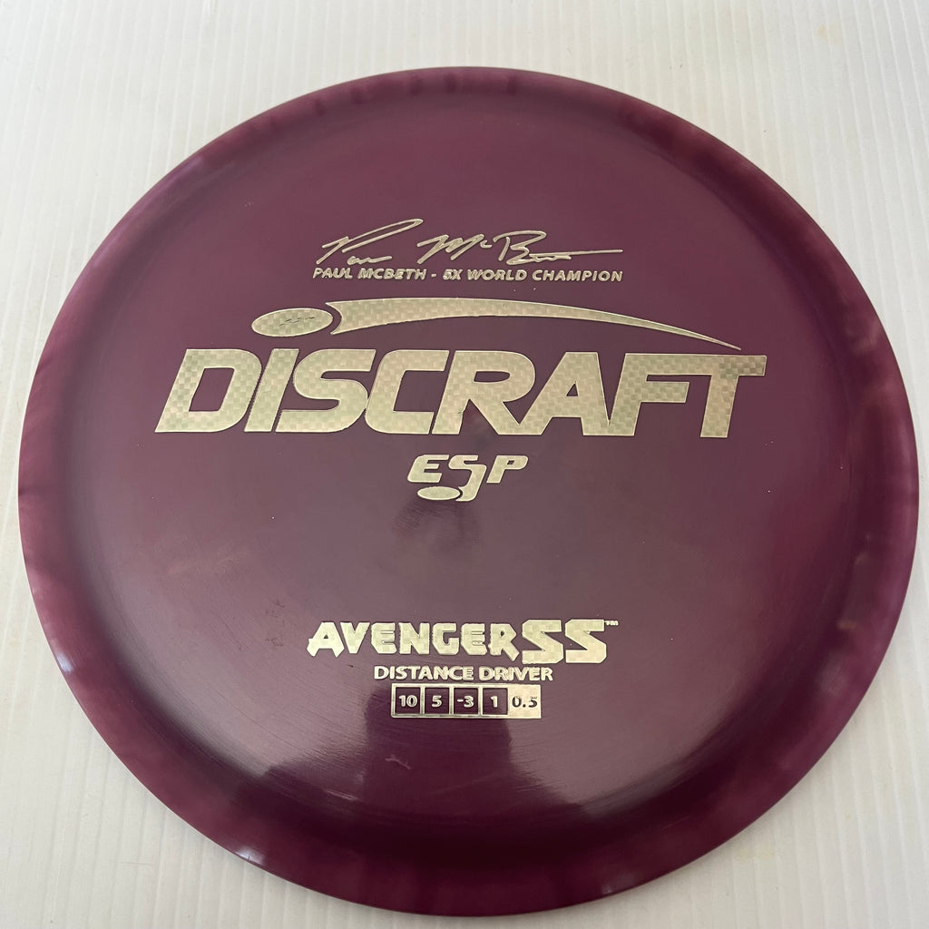 Discraft 5x Paul McBeth ESP Avenger SS 10/5/-3/1 (170-172g)