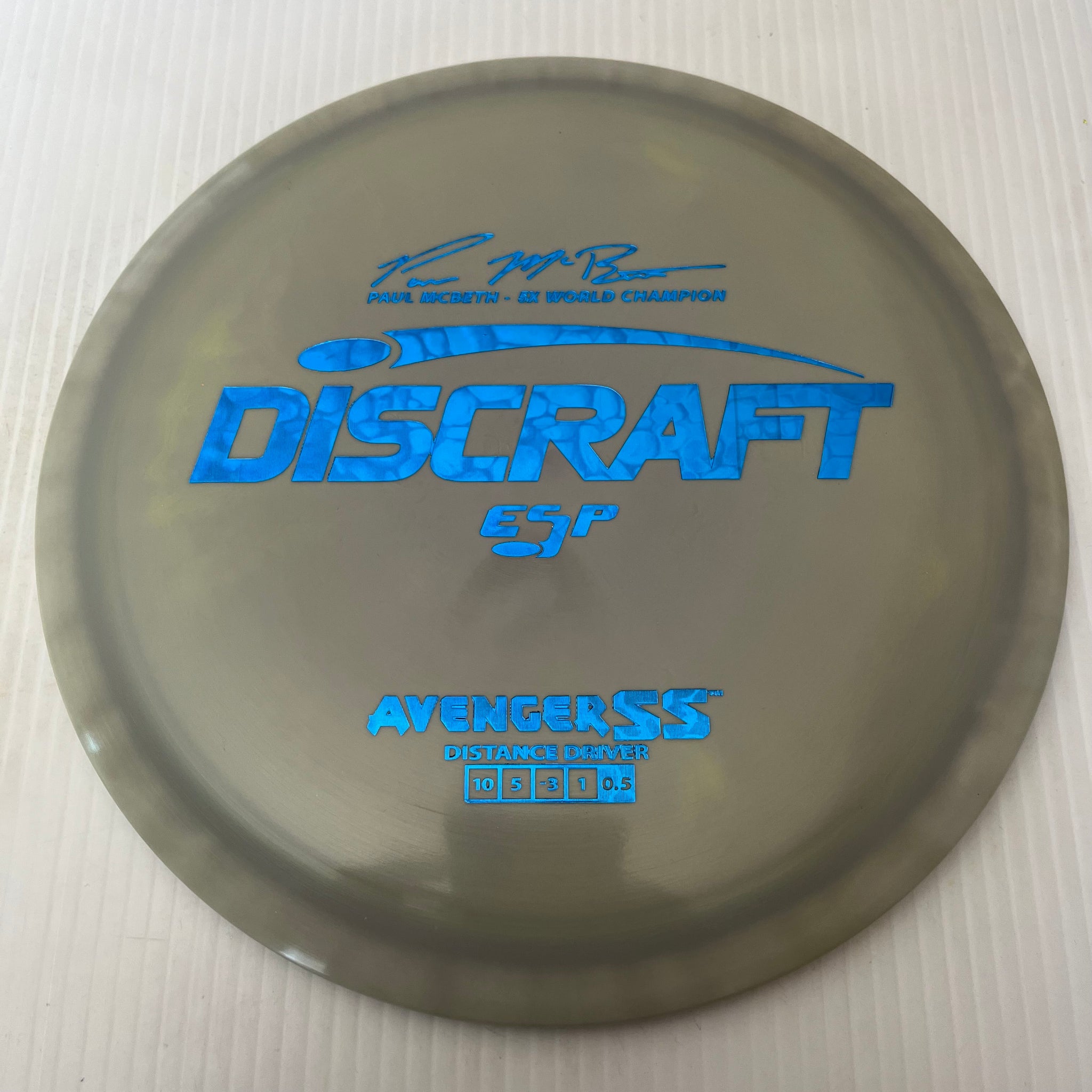 Discraft 5x Paul McBeth ESP Avenger SS 10/5/-3/1 (170-172g)