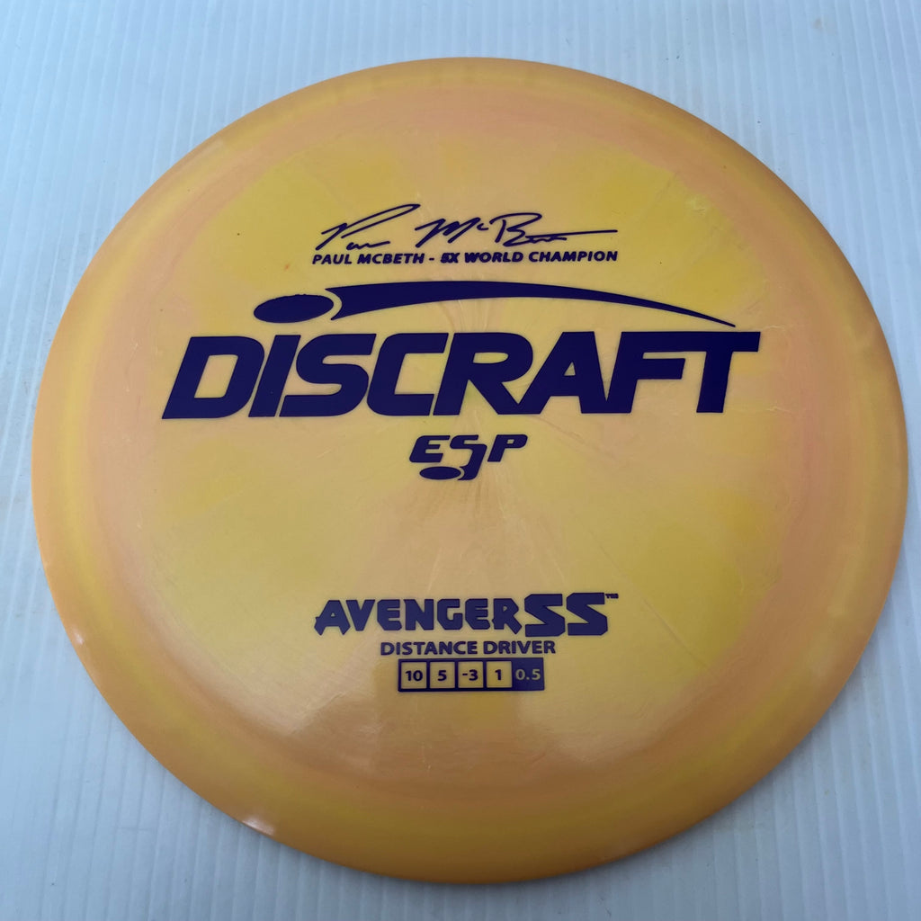 Discraft 5x Paul McBeth ESP Avenger SS 10/5/-3/1 (170-172g)