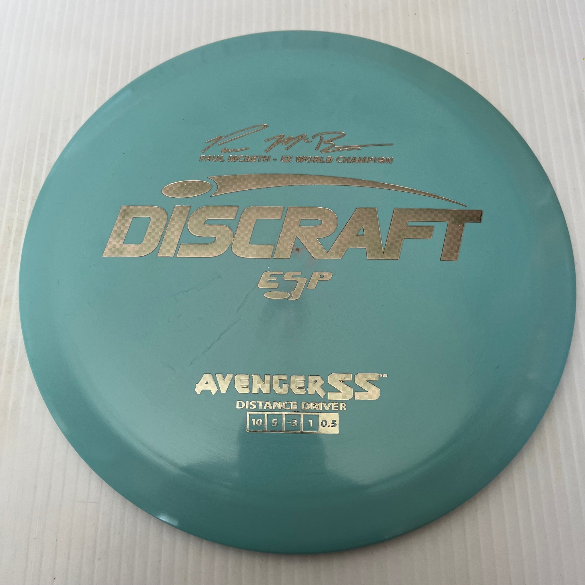 Discraft 5x Paul McBeth ESP Avenger SS 10/5/-3/1 (170-172g)