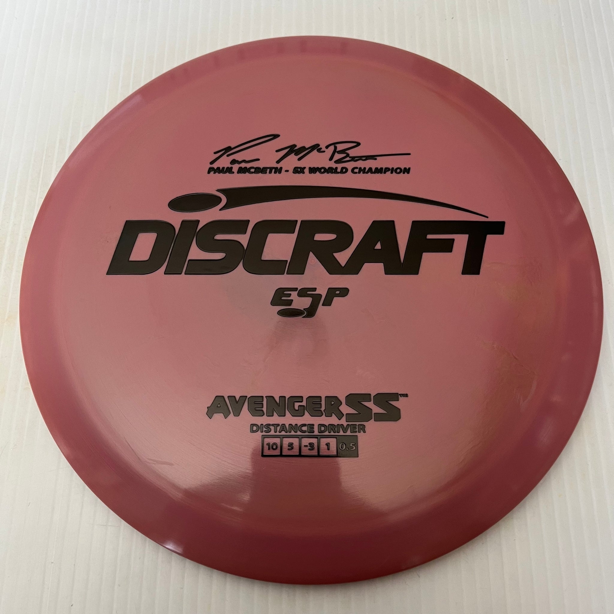 Discraft 5x Paul McBeth ESP Avenger SS 10/5/-3/1 (170-172g)