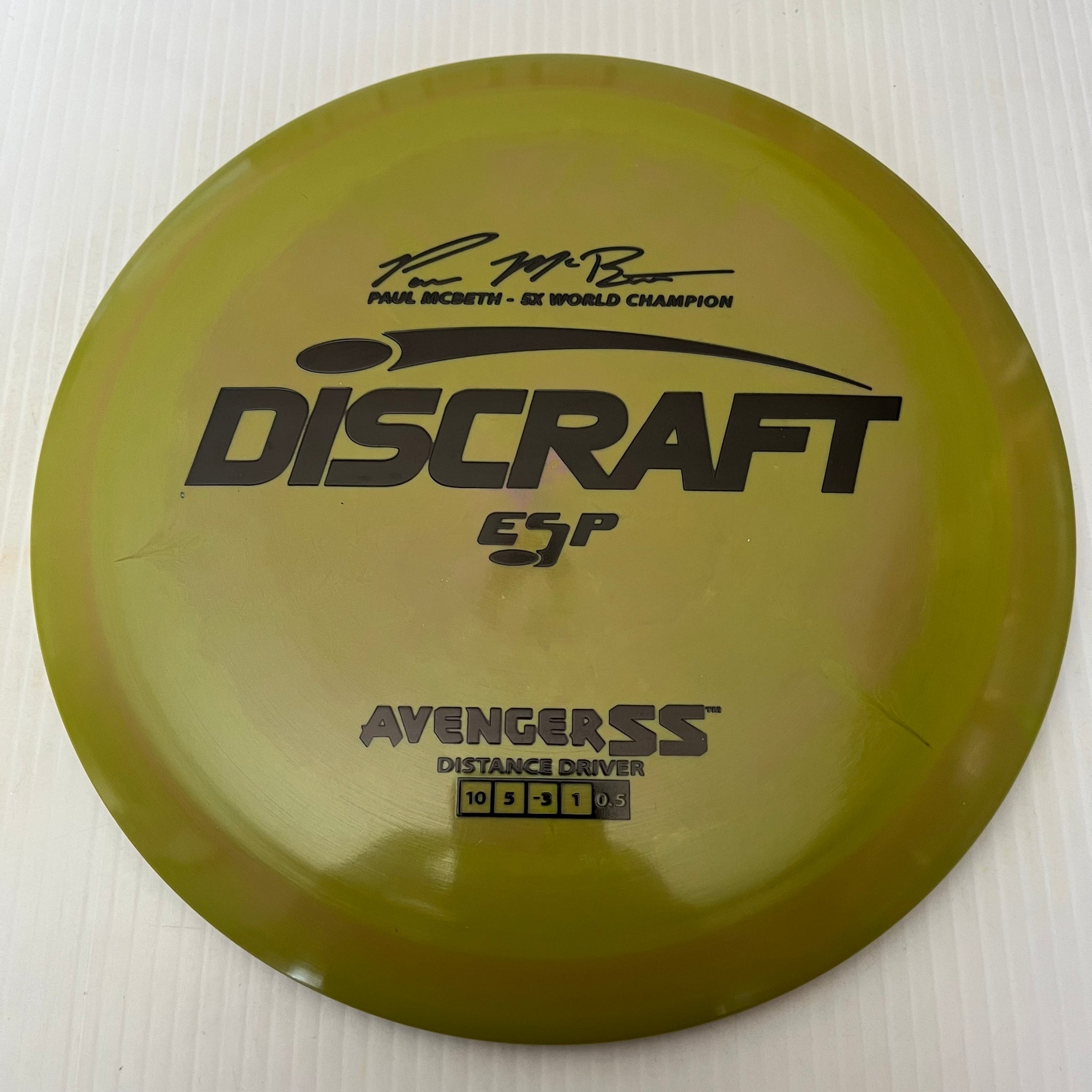 Discraft 5x Paul McBeth ESP Avenger SS 10/5/-3/1 (170-172g)