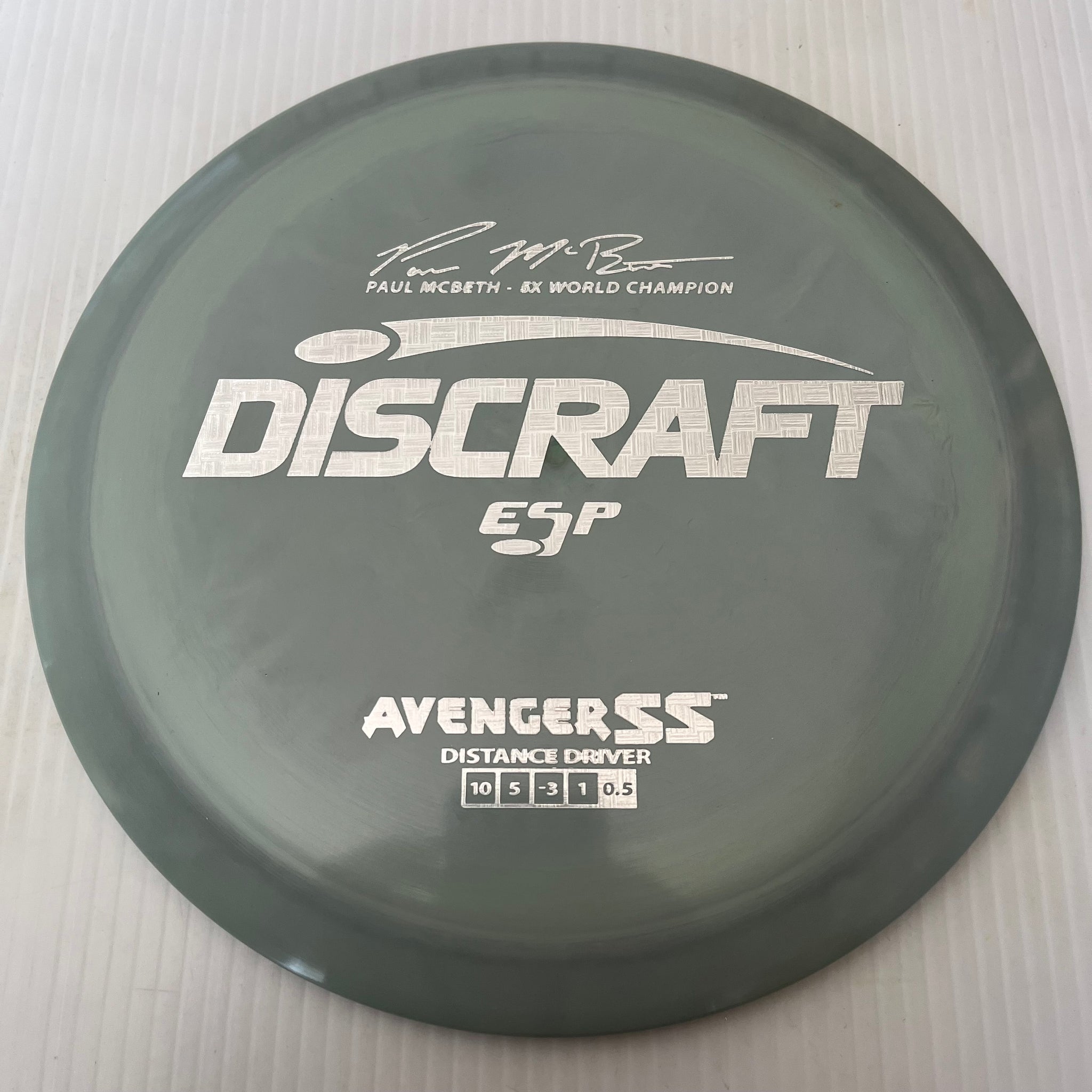 Discraft 5x Paul McBeth ESP Avenger SS 10/5/-3/1 (170-172g)