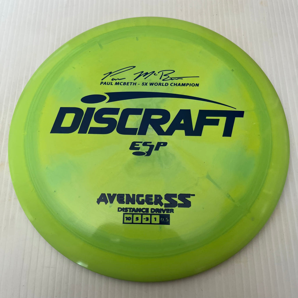 Discraft 5x Paul McBeth ESP Avenger SS 10/5/-3/1 (170-172g)