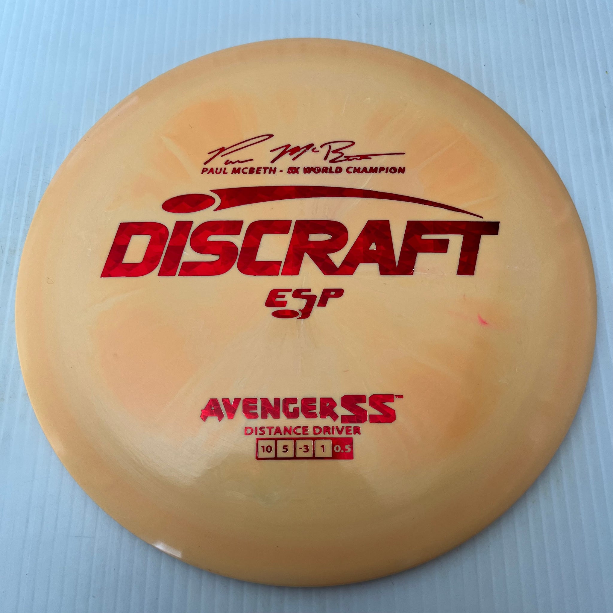 Discraft 5x Paul McBeth ESP Avenger SS 10/5/-3/1 (170-172g)