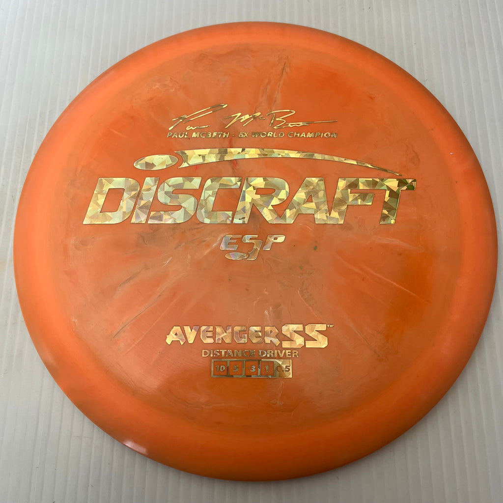 Discraft 5x Paul McBeth ESP Avenger SS 10/5/-3/1 (170-172g)