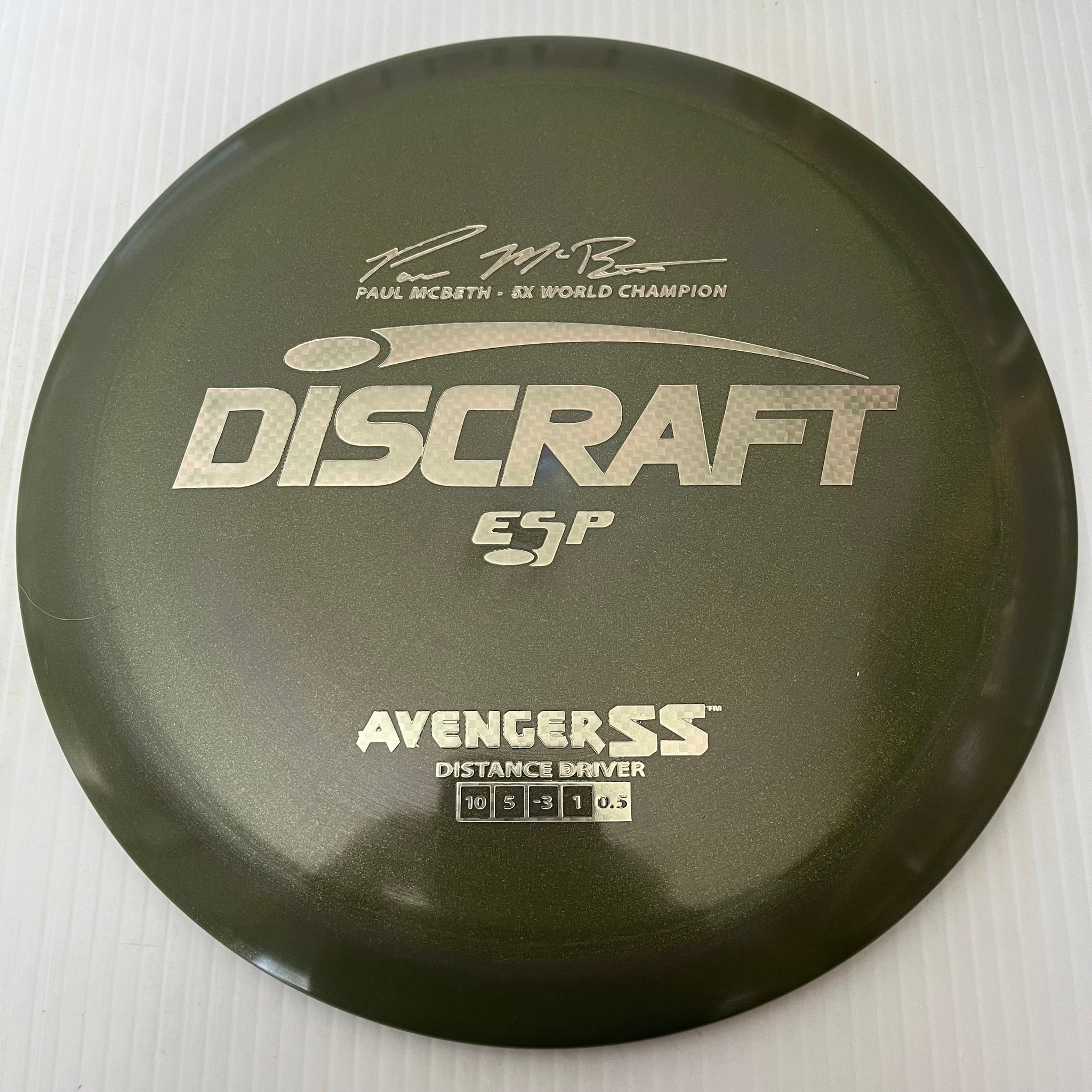 Discraft 5x Paul McBeth ESP Avenger SS 10/5/-3/1 (170-172g)