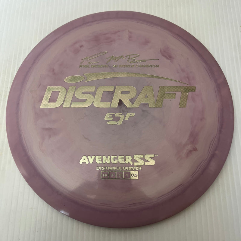 Discraft 5x Paul McBeth ESP Avenger SS 10/5/-3/1 (170-172g)