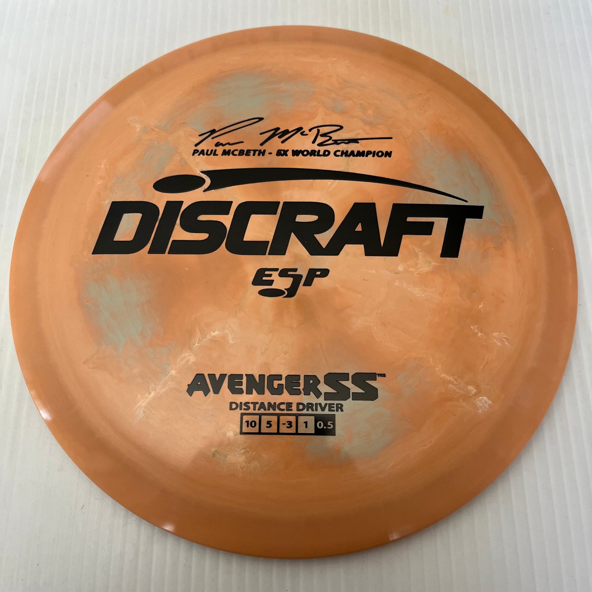 Discraft 5x Paul McBeth ESP Avenger SS 10/5/-3/1 (173-174g)
