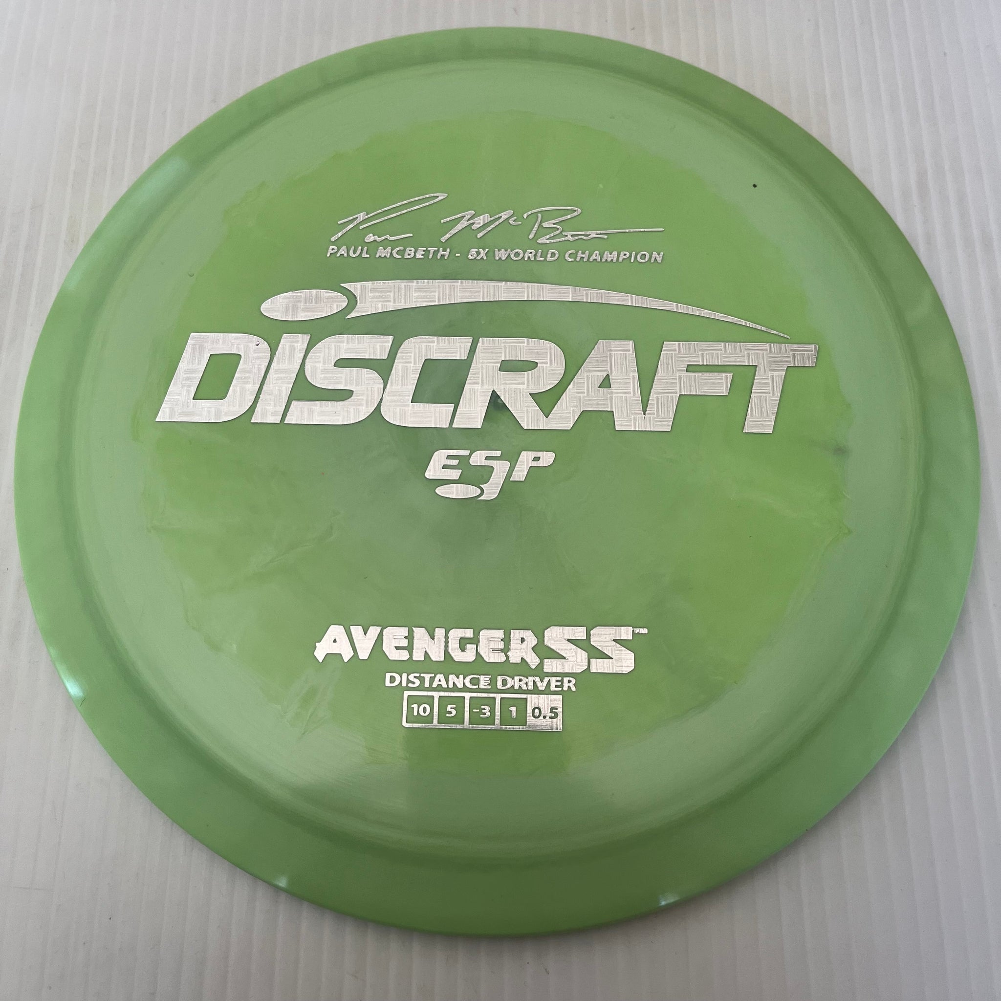 Discraft 5x Paul McBeth ESP Avenger SS 10/5/-3/1 (173-174g)