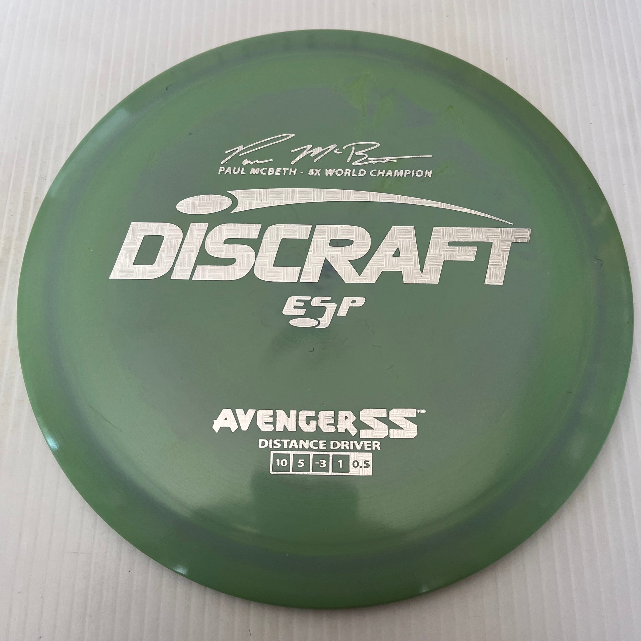 Discraft 5x Paul McBeth ESP Avenger SS 10/5/-3/1 (173-174g)