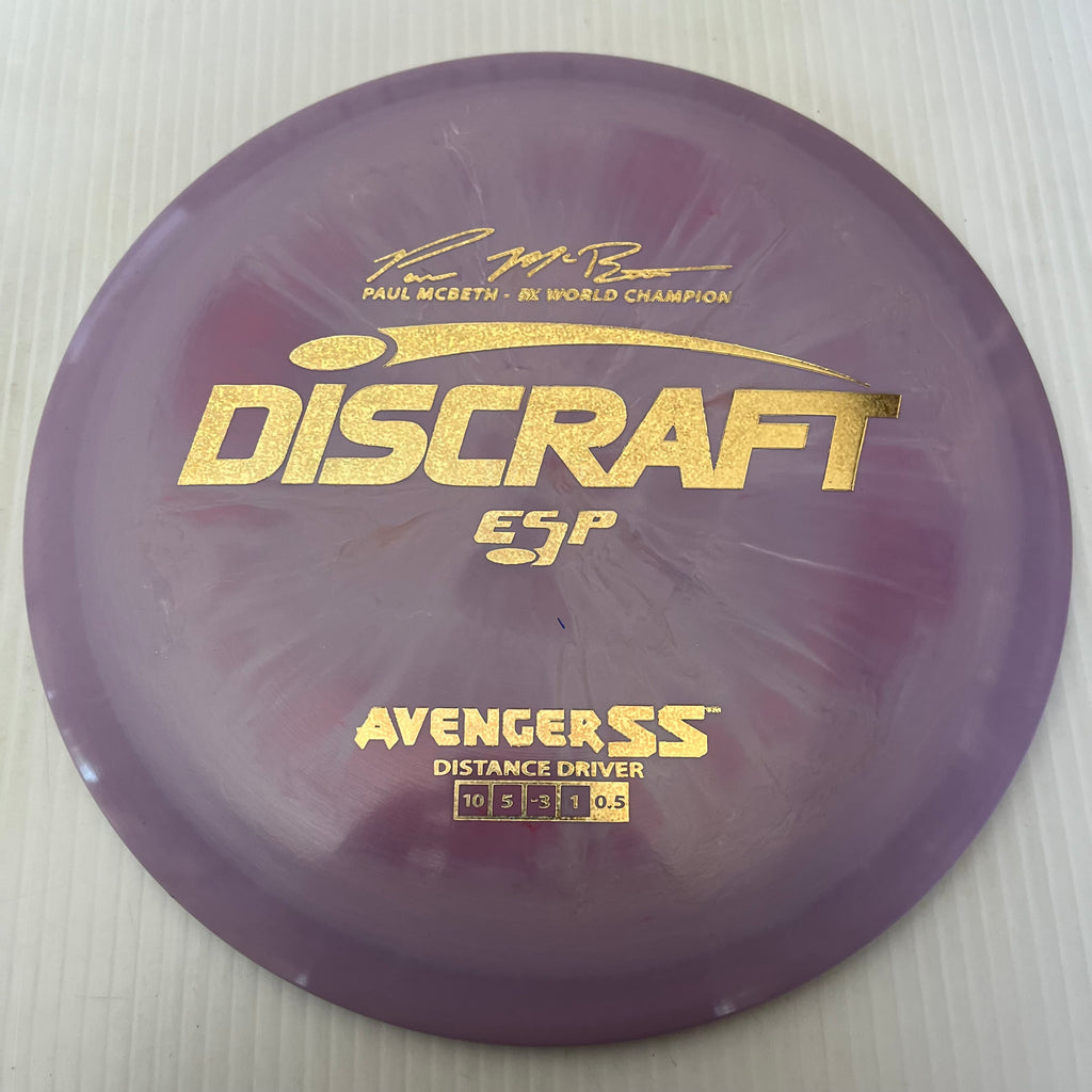 Discraft 5x Paul McBeth ESP Avenger SS 10/5/-3/1 (173-174g)
