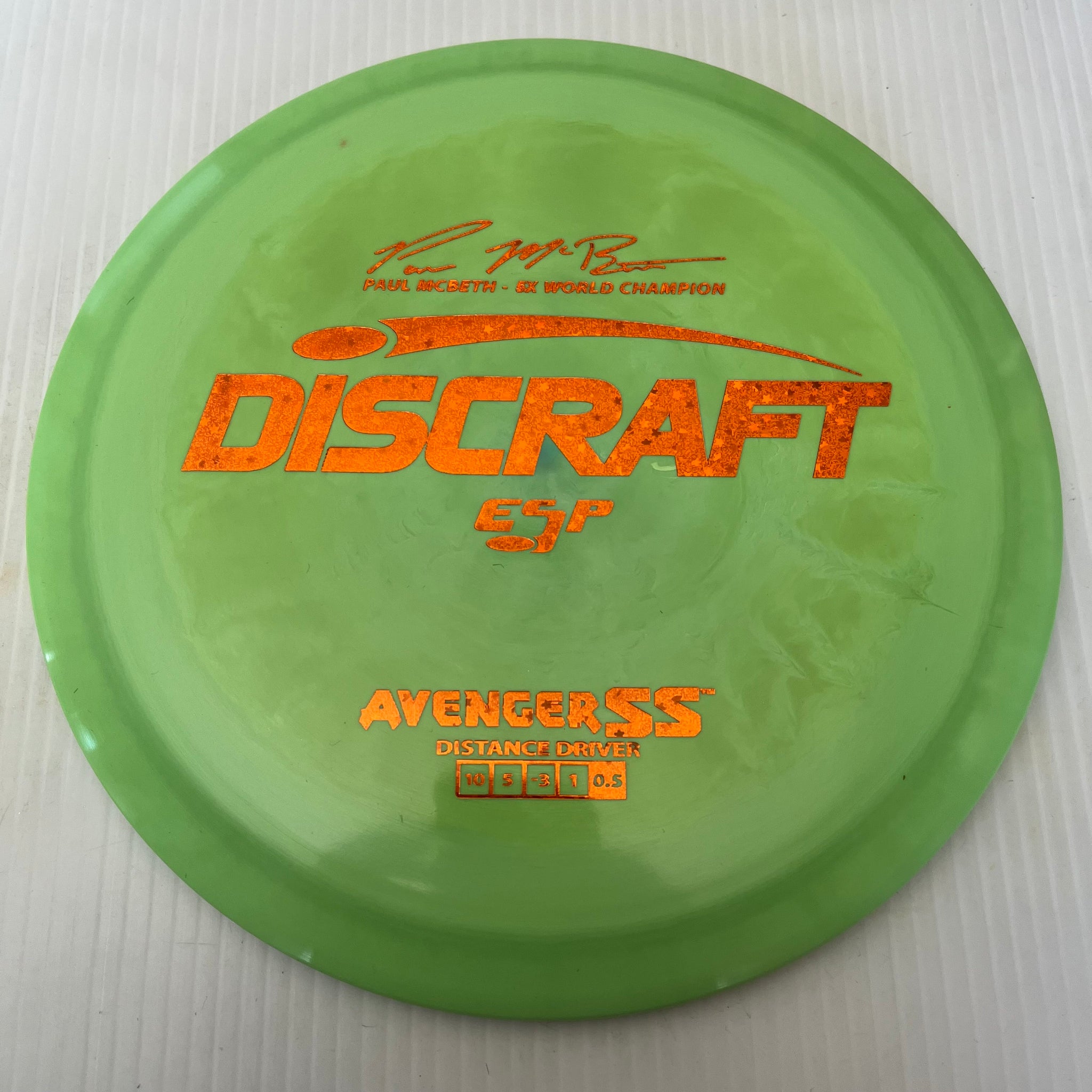 Discraft 5x Paul McBeth ESP Avenger SS 10/5/-3/1 (173-174g)