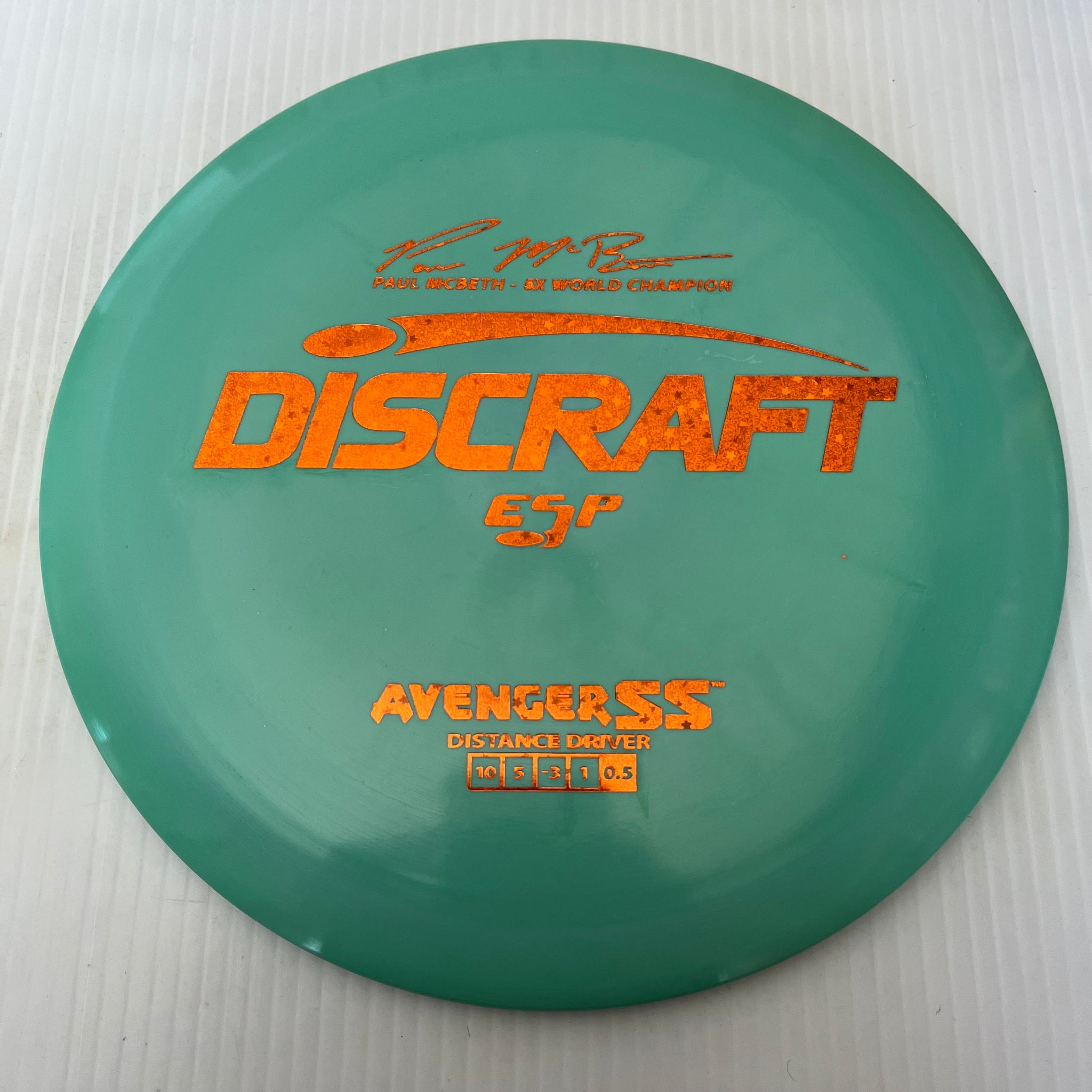 Discraft 5x Paul McBeth ESP Avenger SS 10/5/-3/1 (173-174g)