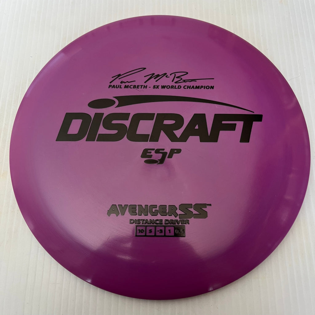 Discraft 5x Paul McBeth ESP Avenger SS 10/5/-3/1 (173-174g)