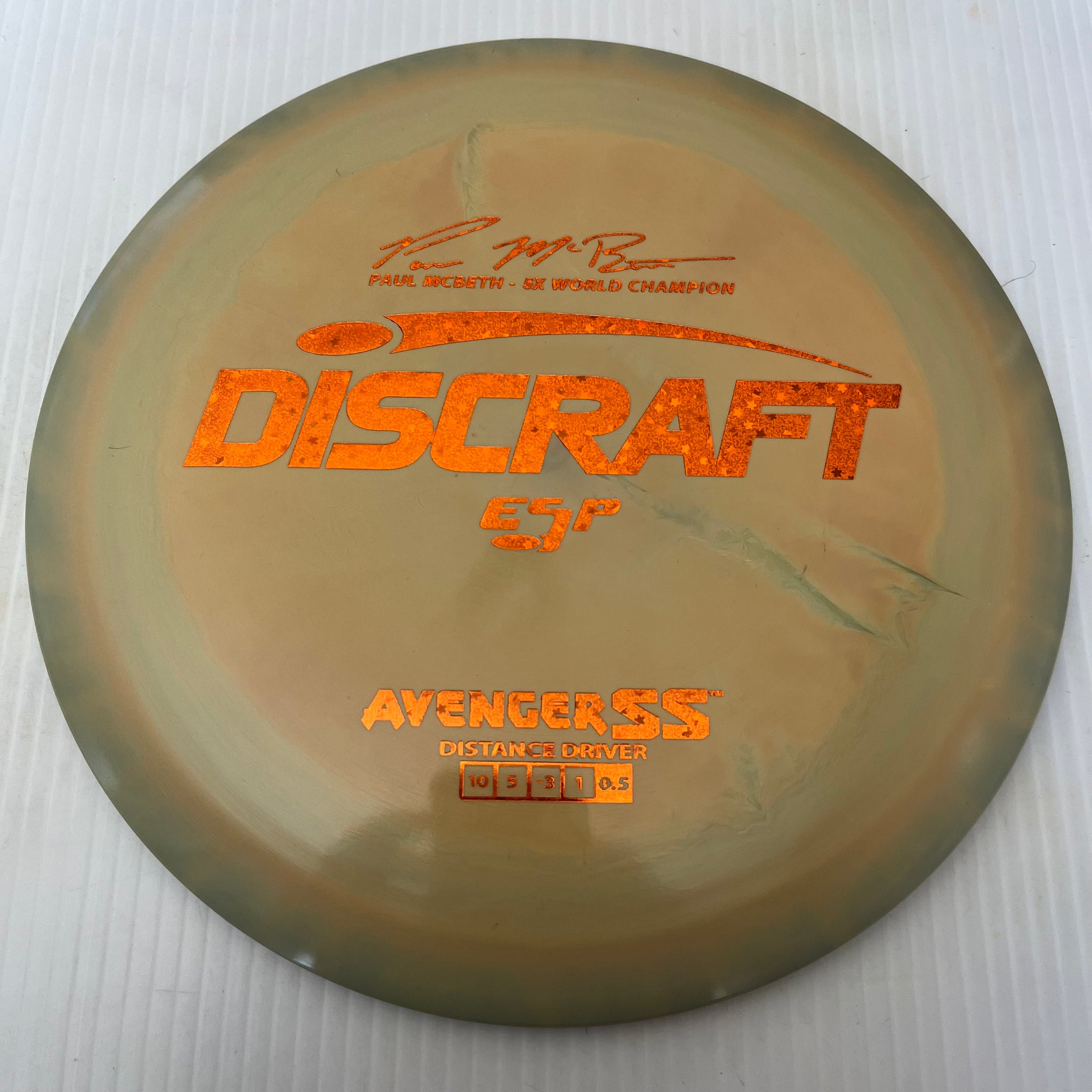 Discraft 5x Paul McBeth ESP Avenger SS 10/5/-3/1 (173-174g)