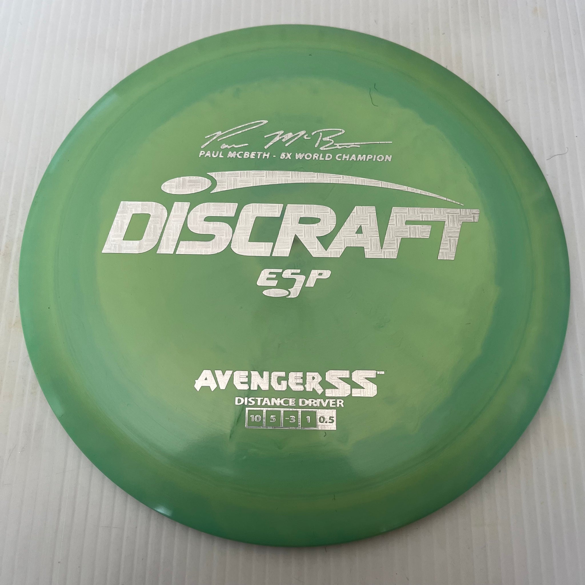 Discraft 5x Paul McBeth ESP Avenger SS 10/5/-3/1 (173-174g)