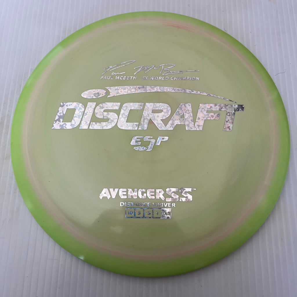 Discraft 5x Paul McBeth ESP Avenger SS 10/5/-3/1 (173-174g)