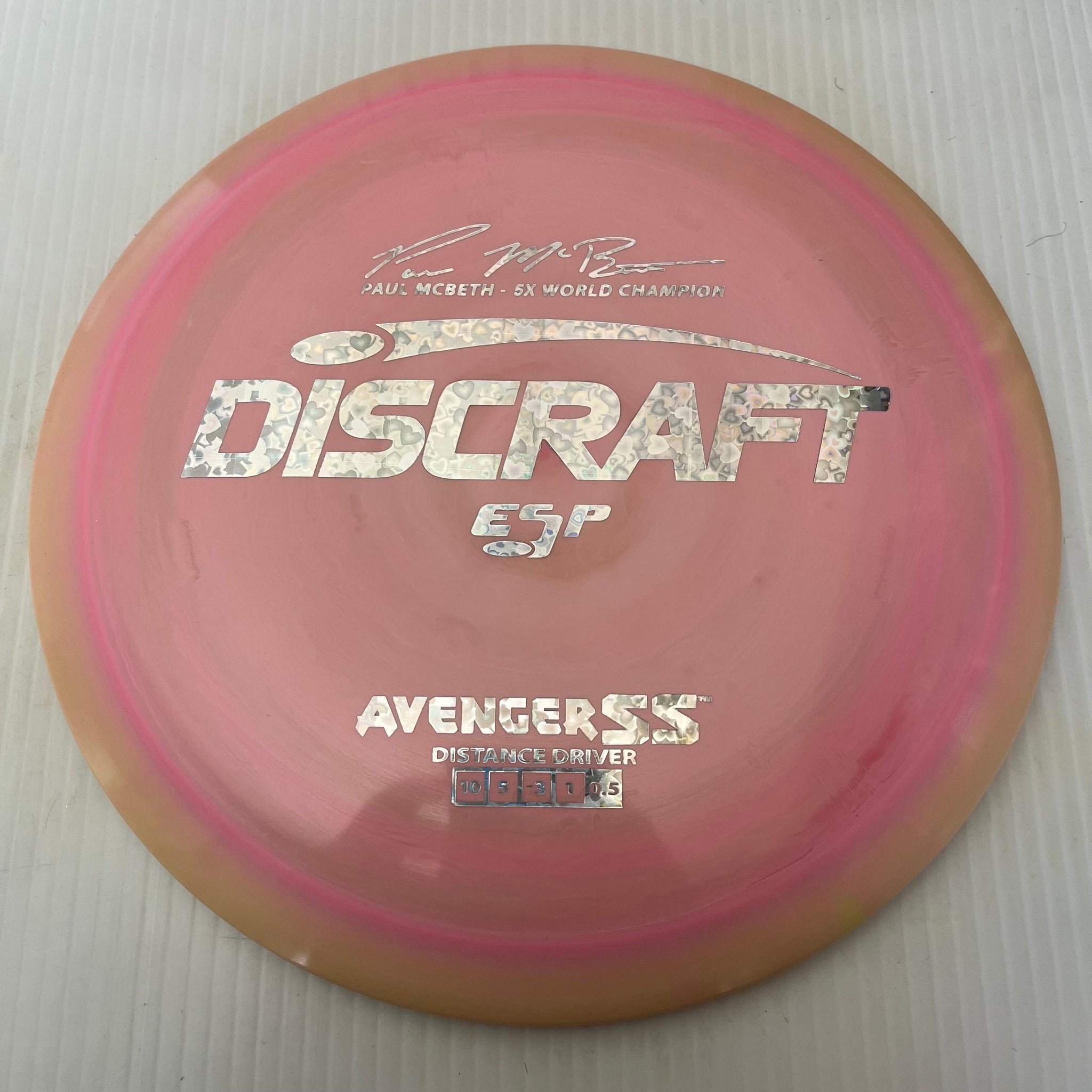 Discraft 5x Paul McBeth ESP Avenger SS 10/5/-3/1 (173-174g)