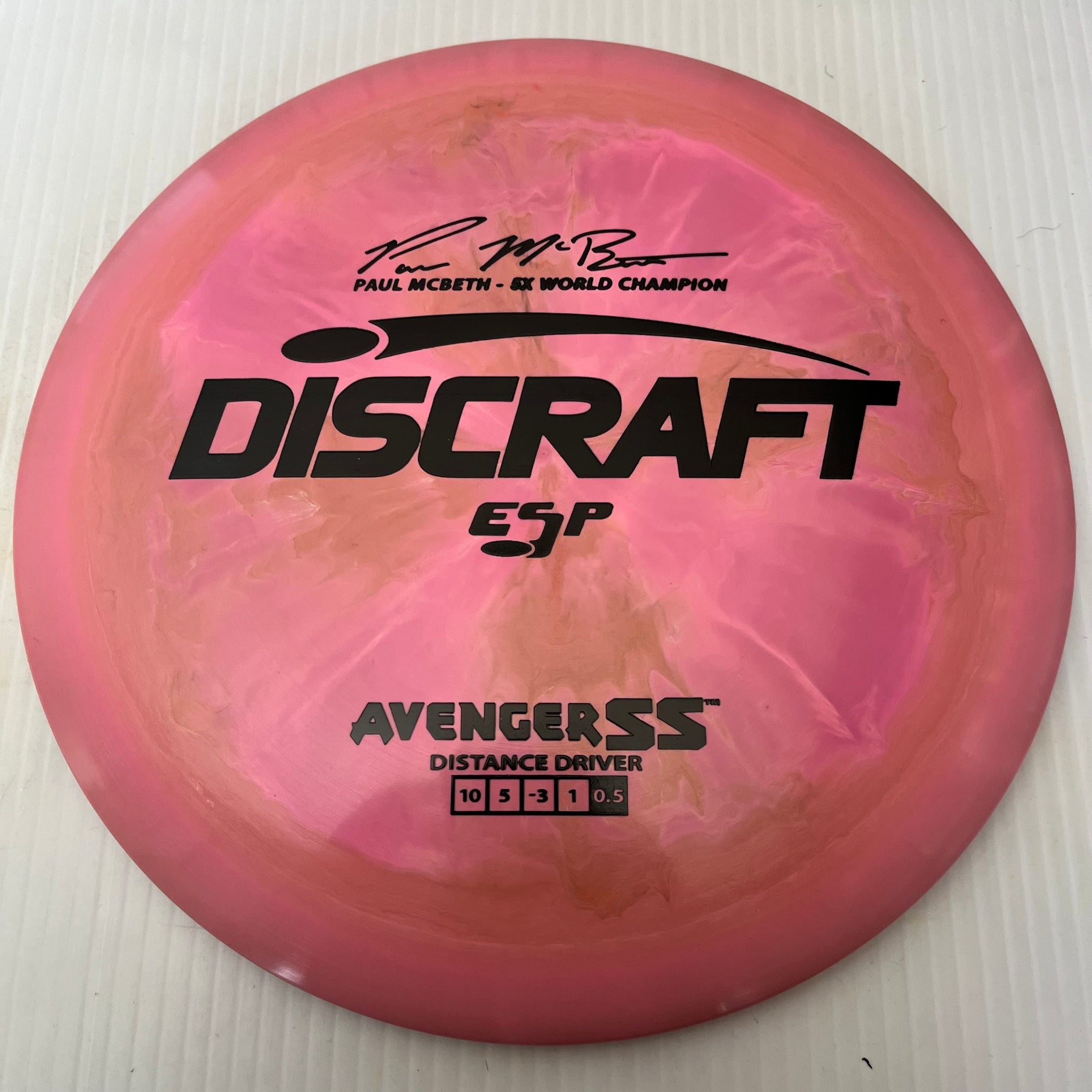 Discraft 5x Paul McBeth ESP Avenger SS 10/5/-3/1 (173-174g)