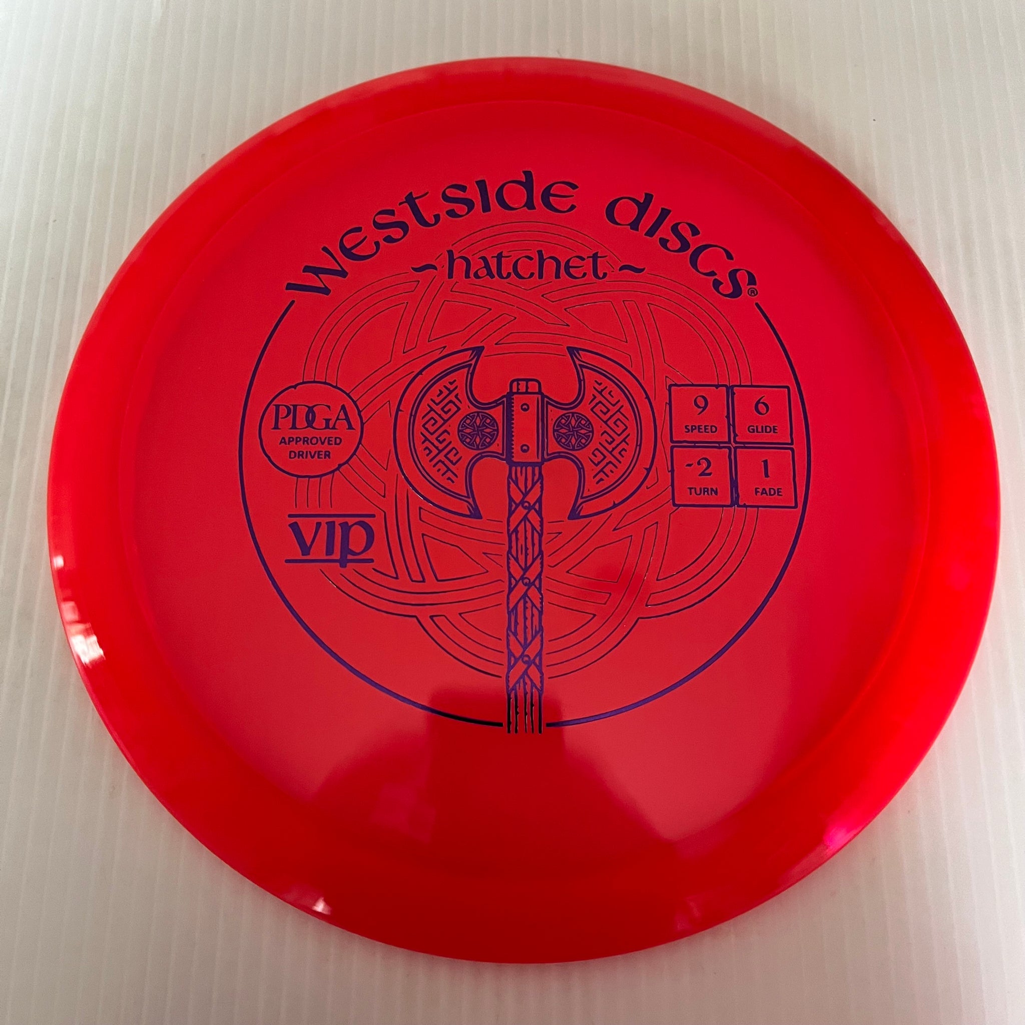 Westside Discs VIP Hatchet 9/6/-2/1