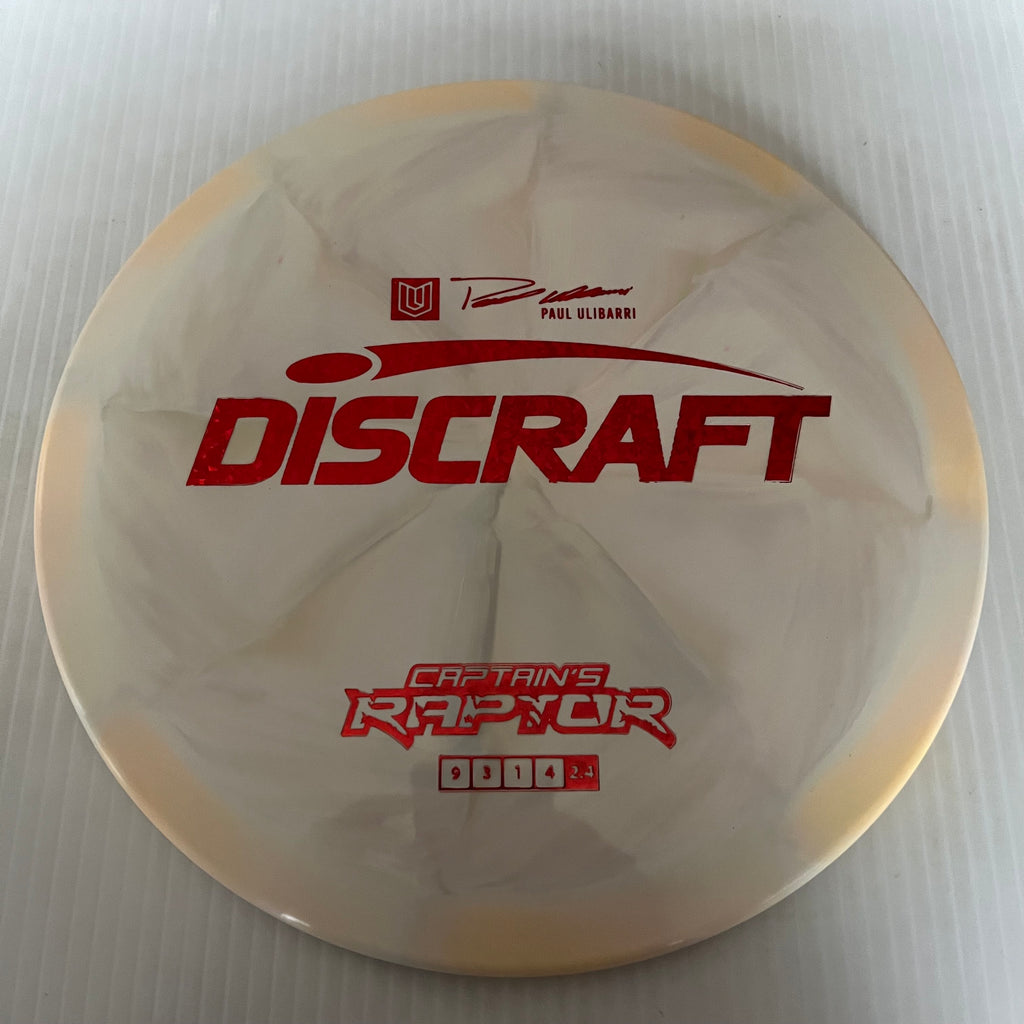 Discraft 2023 Paul Ulibarri Swirly ESP Captain's Raptor 9/3/1/4 (Lighterweights)