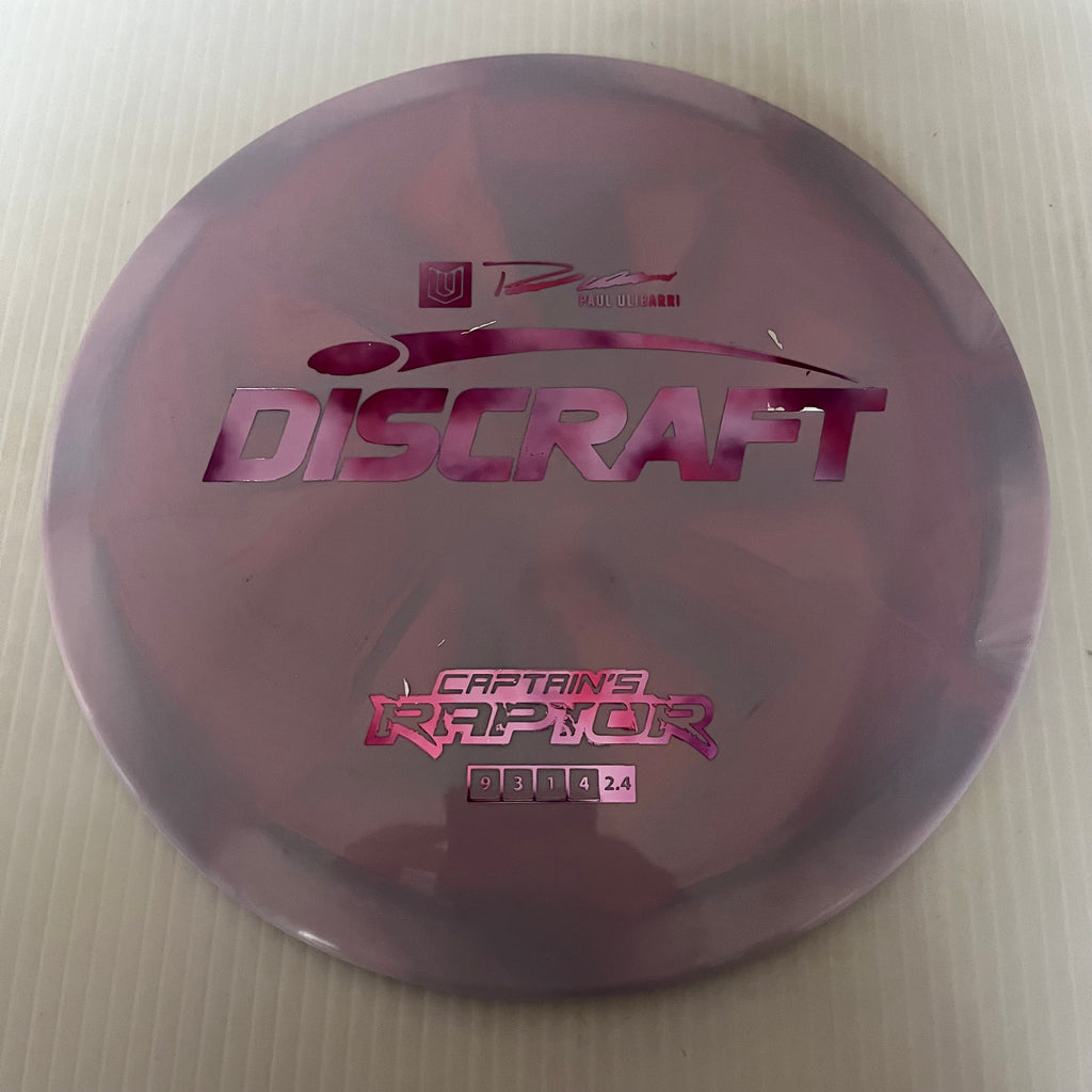 Discraft 2023 Paul Ulibarri Swirly ESP Captain's Raptor 9/3/1/4 (Lighterweights)