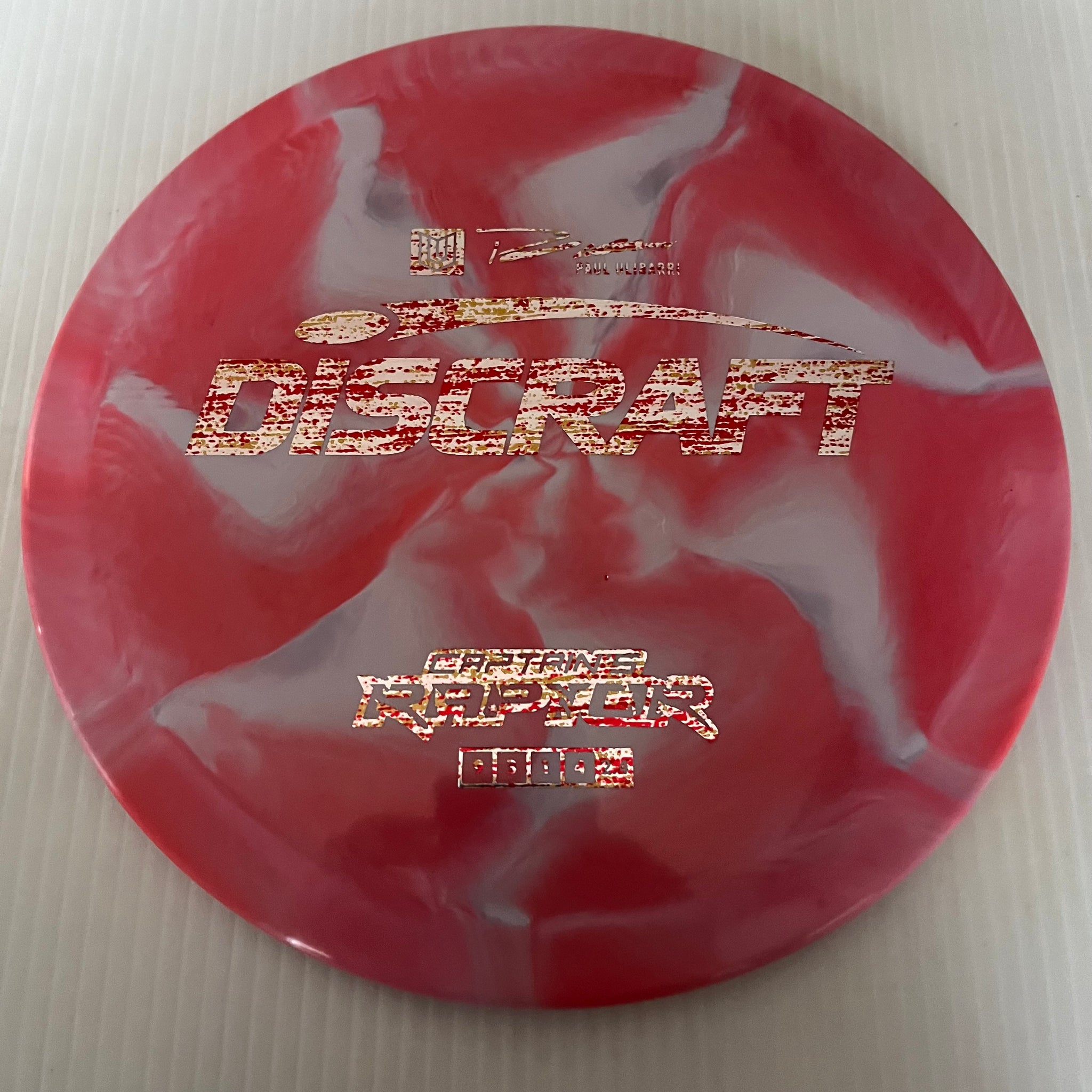 Discraft 2023 Paul Ulibarri Swirly ESP Captain's Raptor 9/3/1/4 (Lighterweights)
