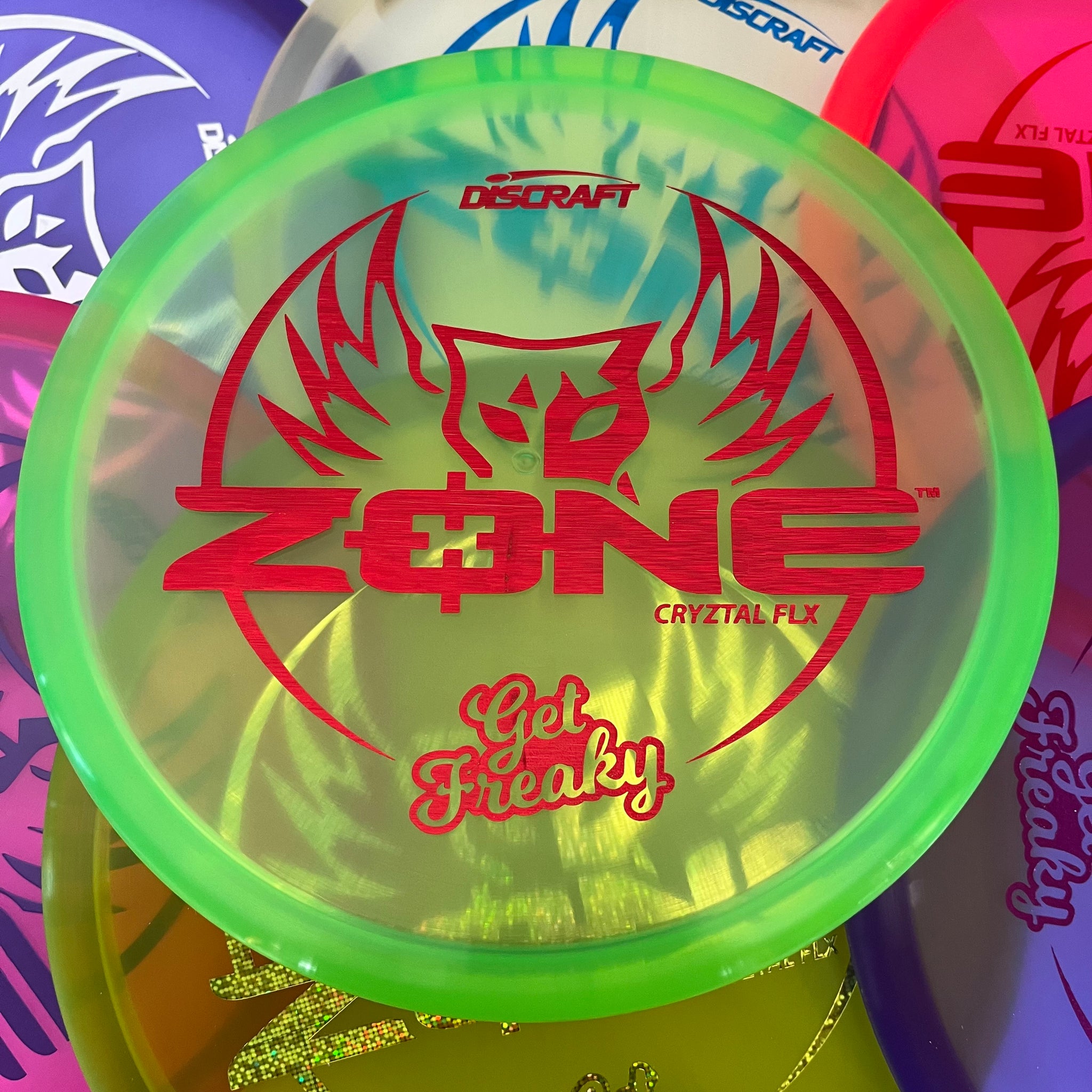 Discraft 2022 Brodie Smith Get Freaky Cryztal FLX Z Zone 4/3/0/3 (173-174g)