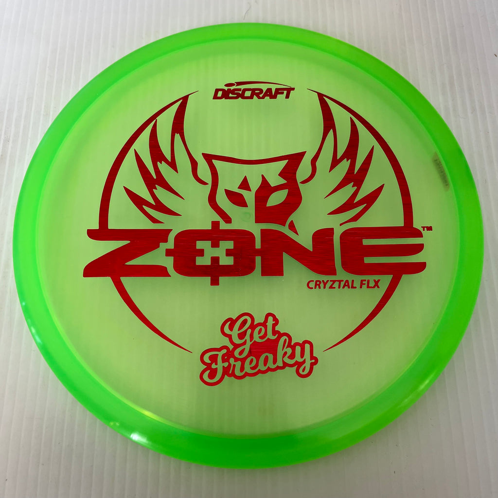 Discraft 2022 Brodie Smith Get Freaky Cryztal FLX Z Zone 4/3/0/3 (173-174g)
