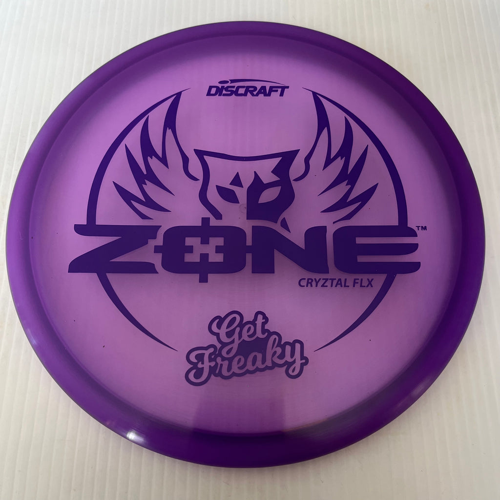 Discraft 2022 Brodie Smith Get Freaky Cryztal FLX Z Zone 4/3/0/3 (173-174g)