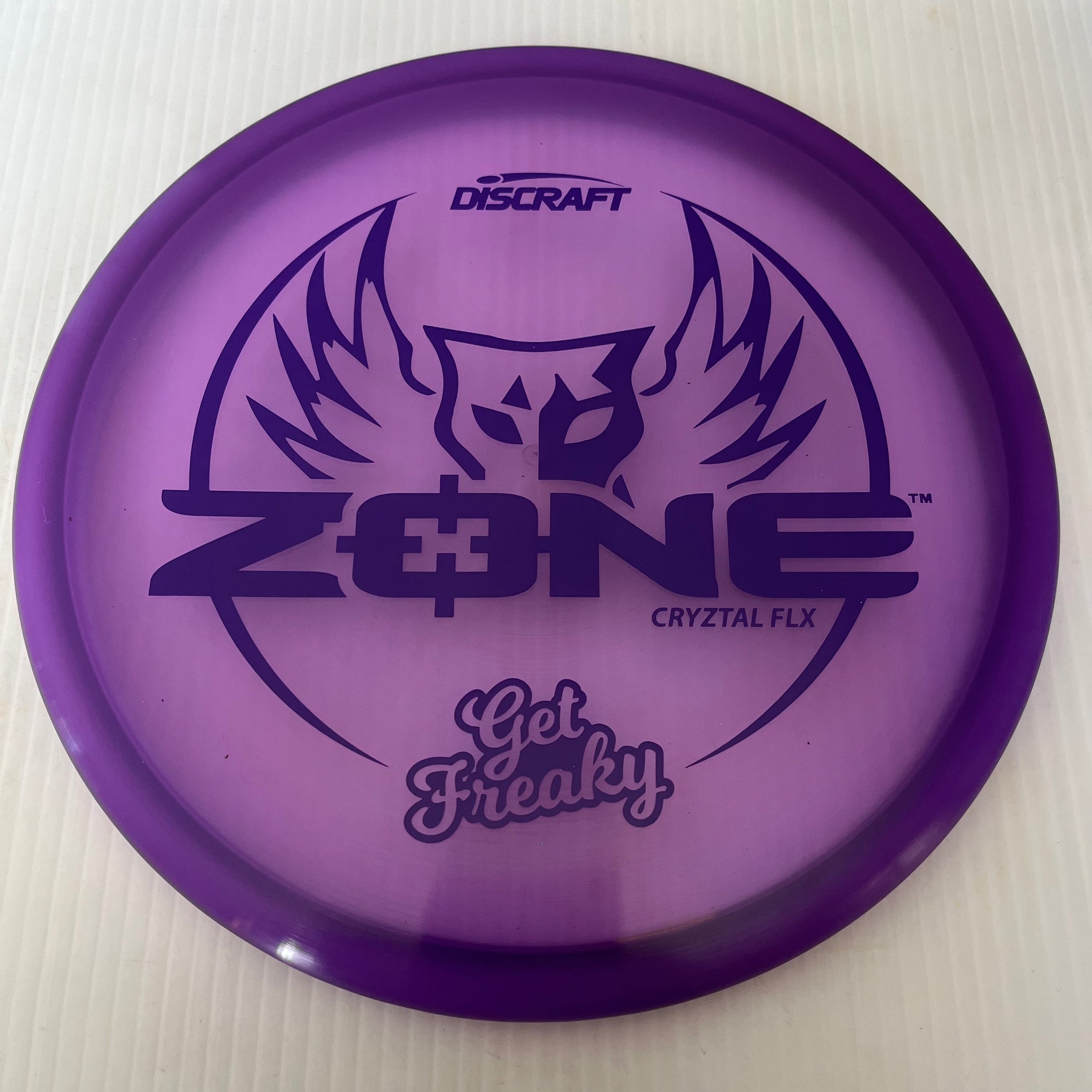 Discraft 2022 Brodie Smith Get Freaky Cryztal FLX Z Zone 4/3/0/3 (173-174g)