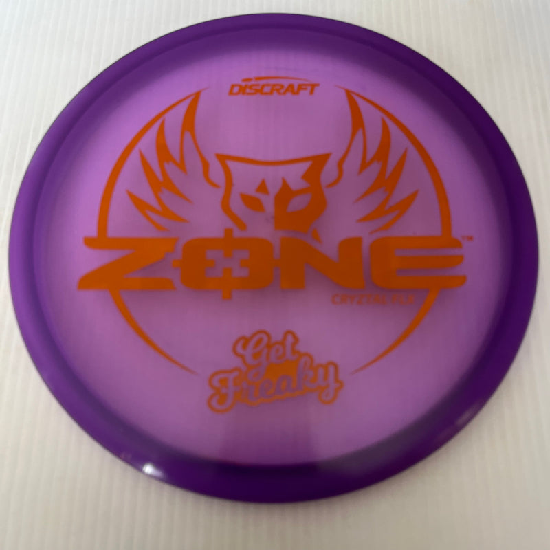 Discraft 2022 Brodie Smith Get Freaky Cryztal FLX Z Zone 4/3/0/3 (173-174g)