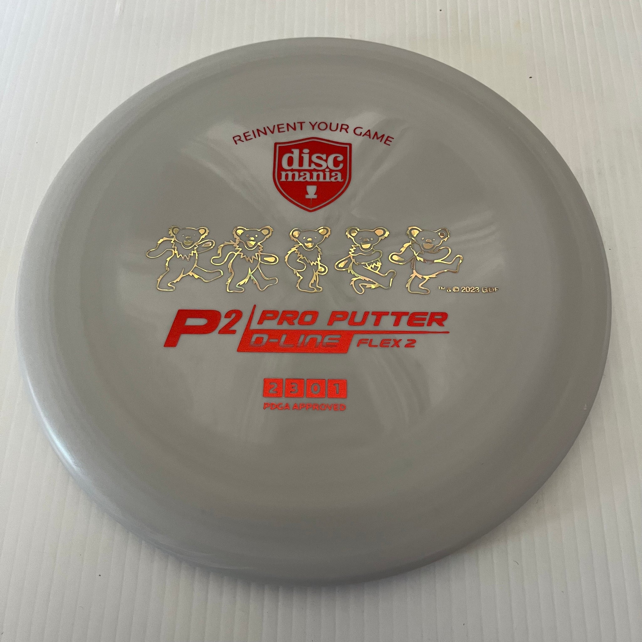 Discmania Grateful Dead Flex 2 D-Line P2 2/3/0/1