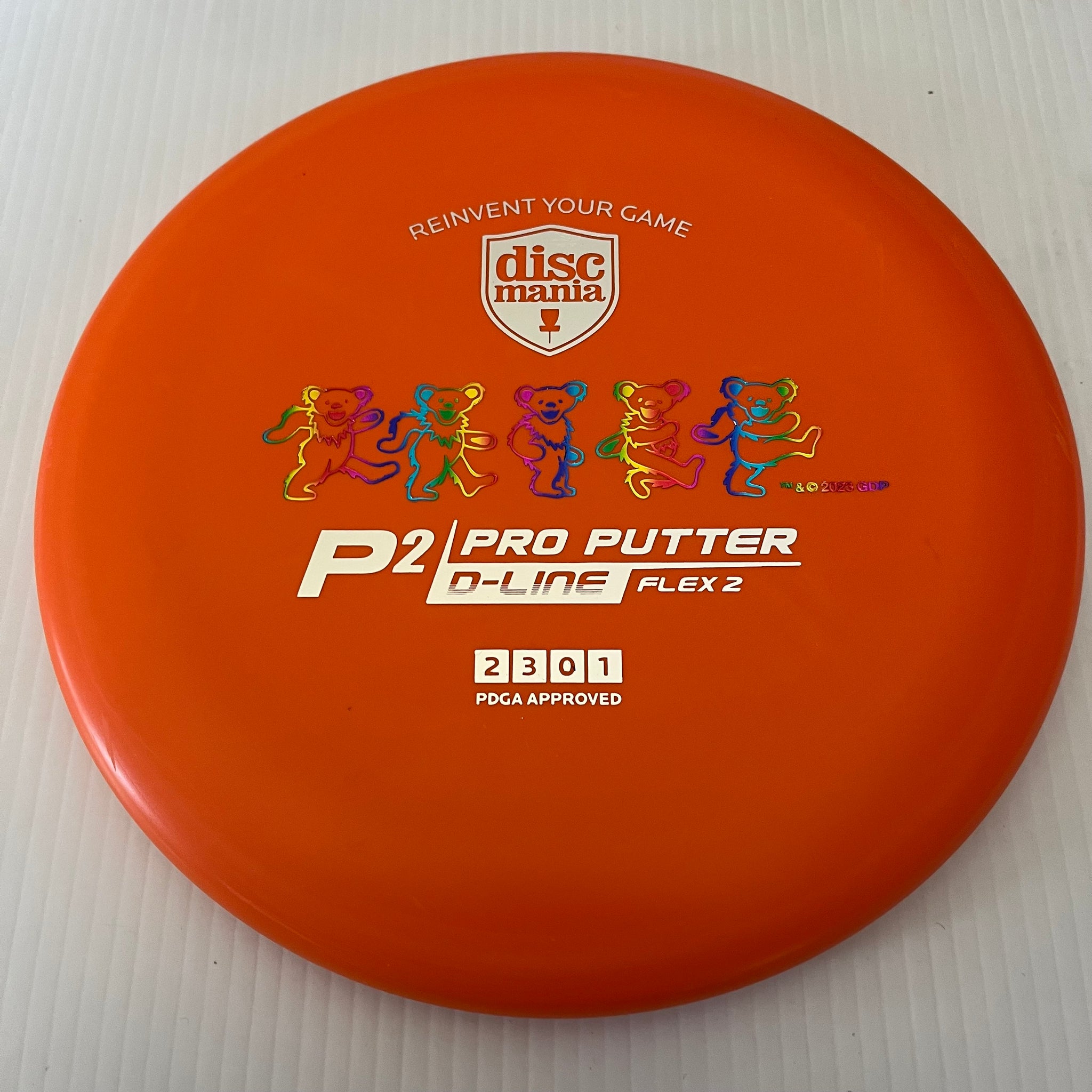 Discmania Grateful Dead Flex 2 D-Line P2 2/3/0/1
