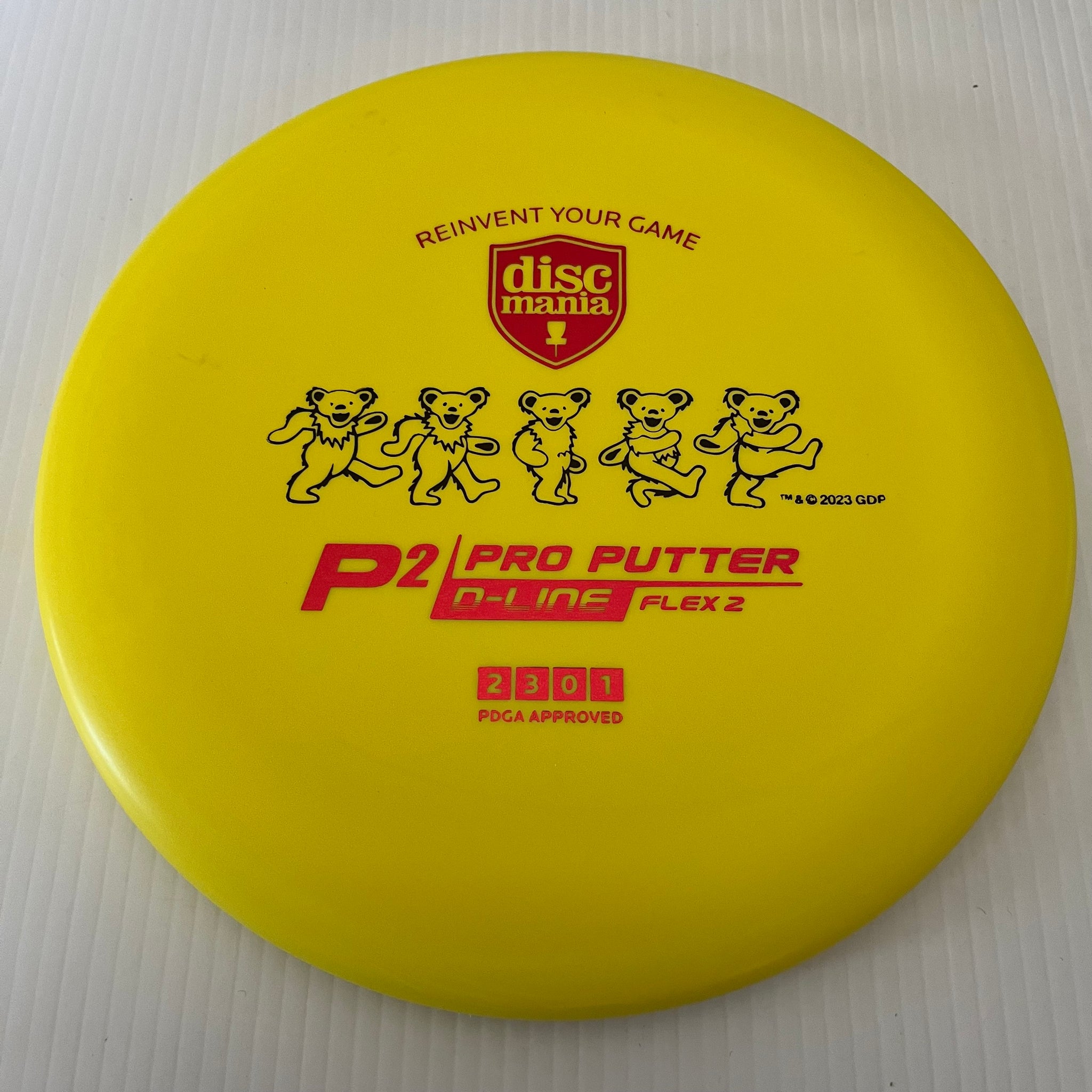 Discmania Grateful Dead Flex 2 D-Line P2 2/3/0/1