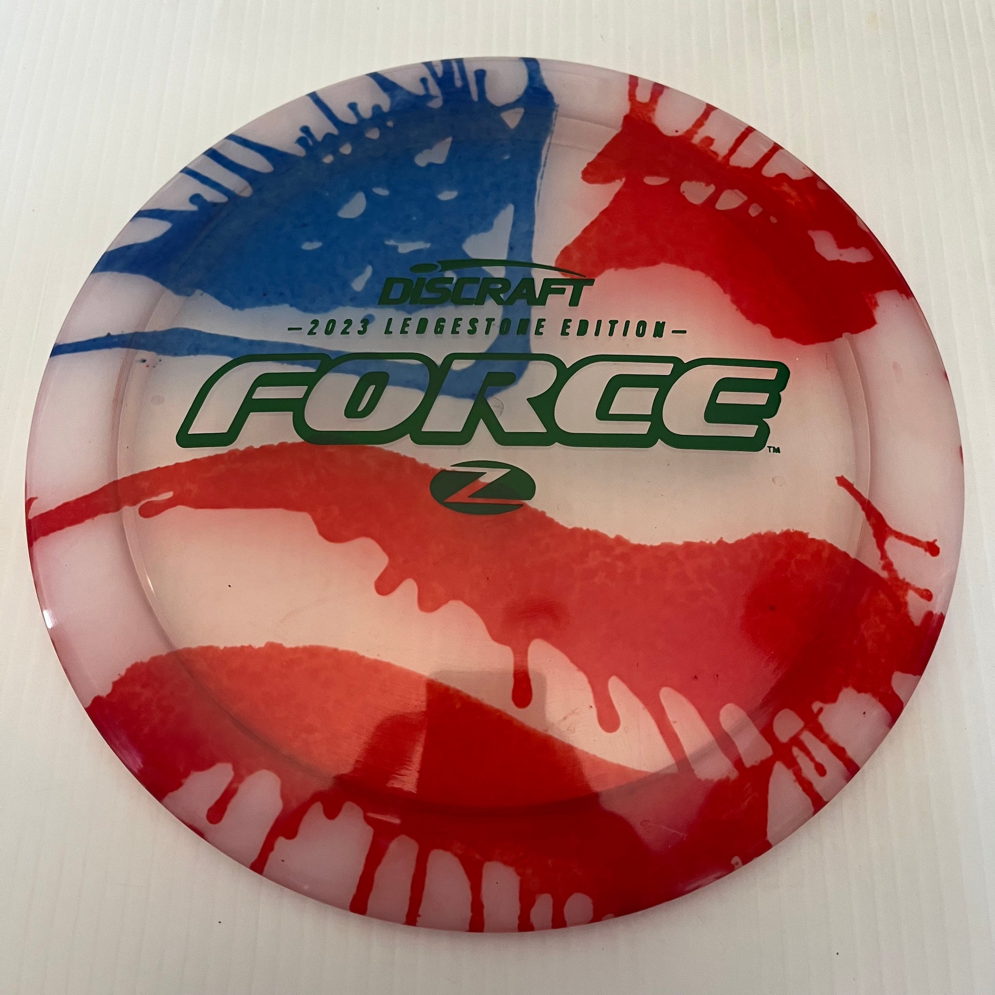 Discraft 2023 Ledgestone Fly Dye Z Force 12/5/0/3
