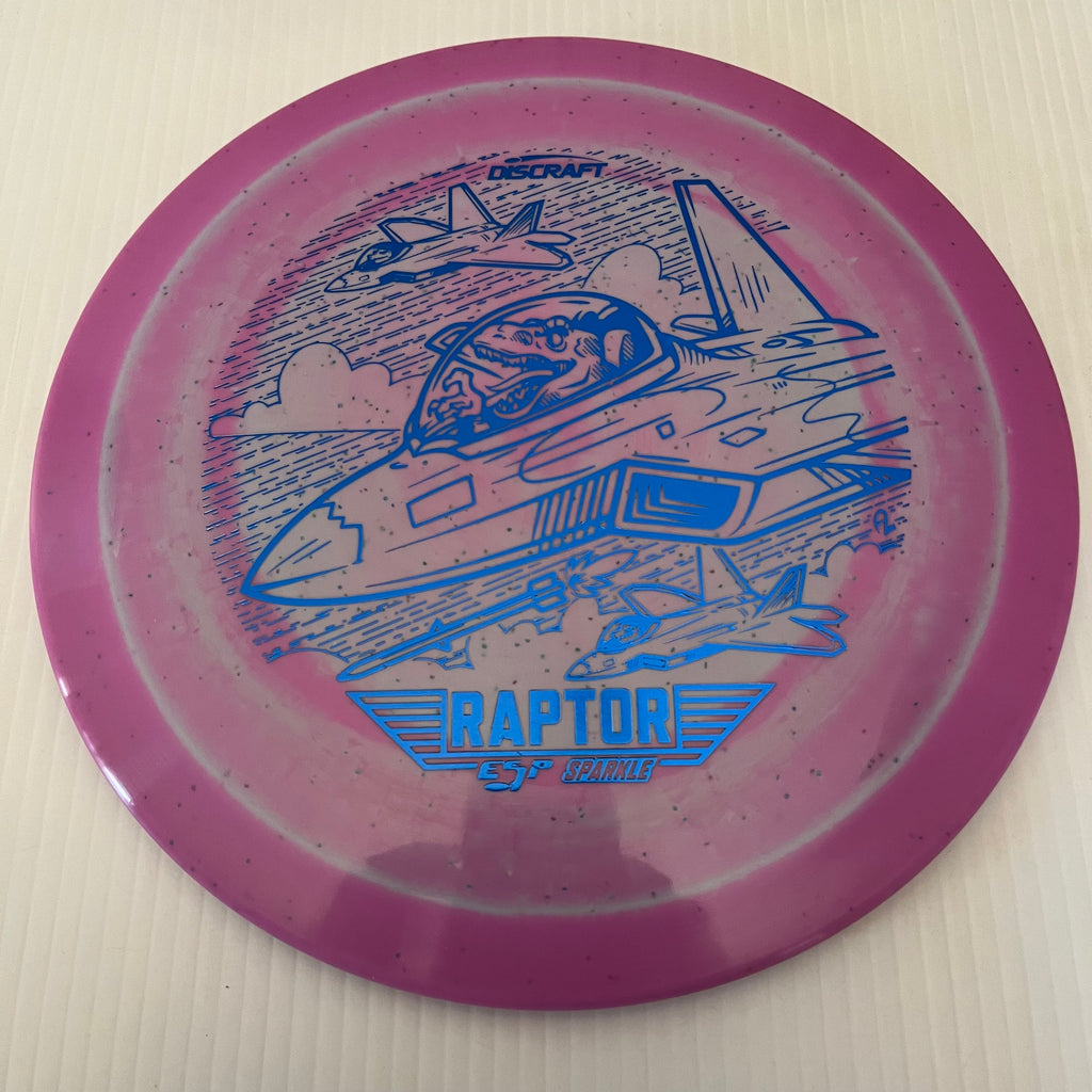Discraft 2023 Ledgestone Lightweight Sparkle ESP Raptor 9/4/0/3