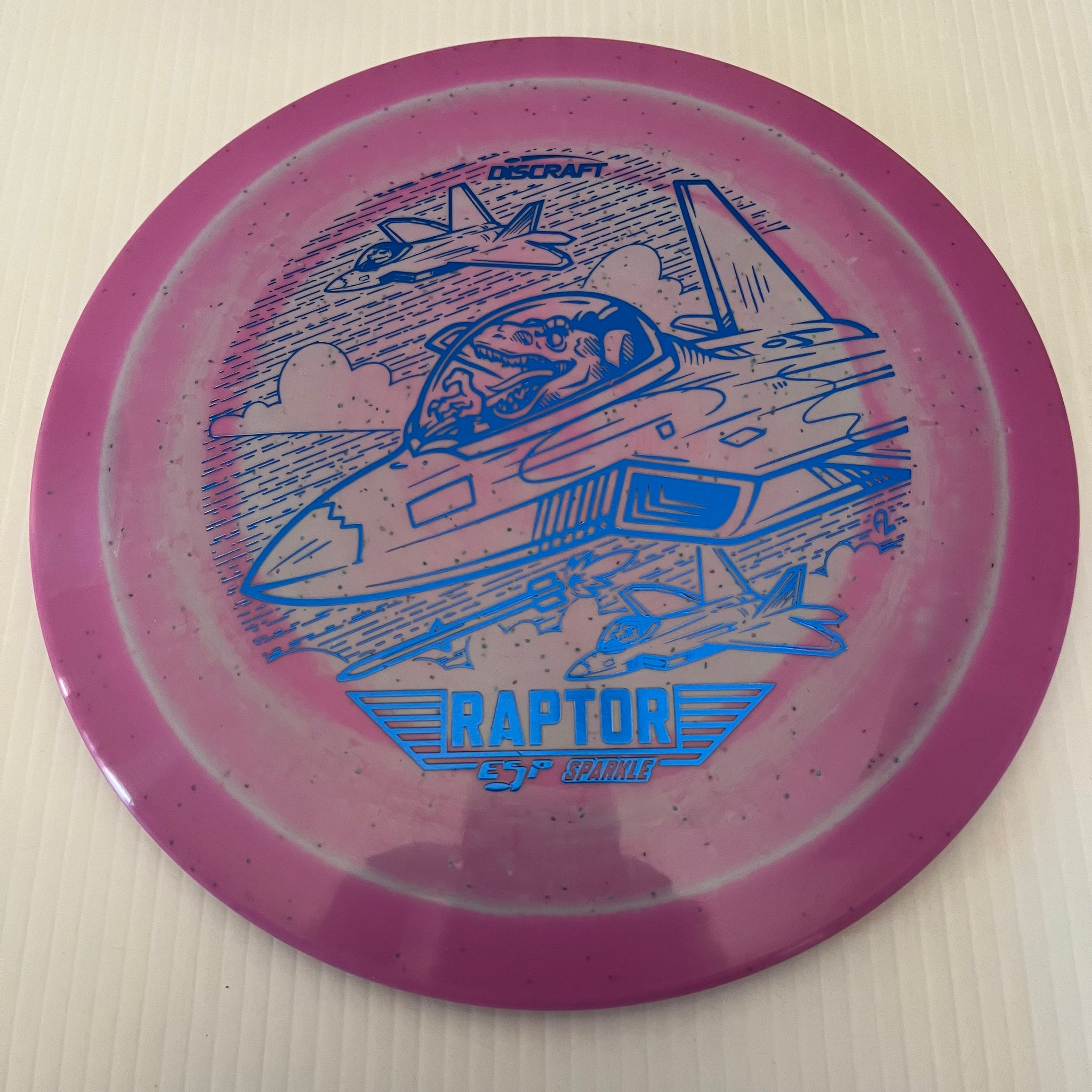 Discraft 2023 Ledgestone Lightweight Sparkle ESP Raptor 9/4/0/3