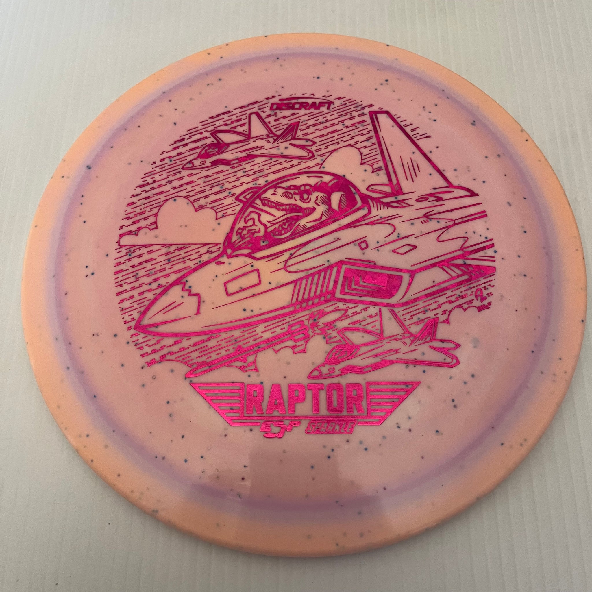 Discraft 2023 Ledgestone Lightweight Sparkle ESP Raptor 9/4/0/3