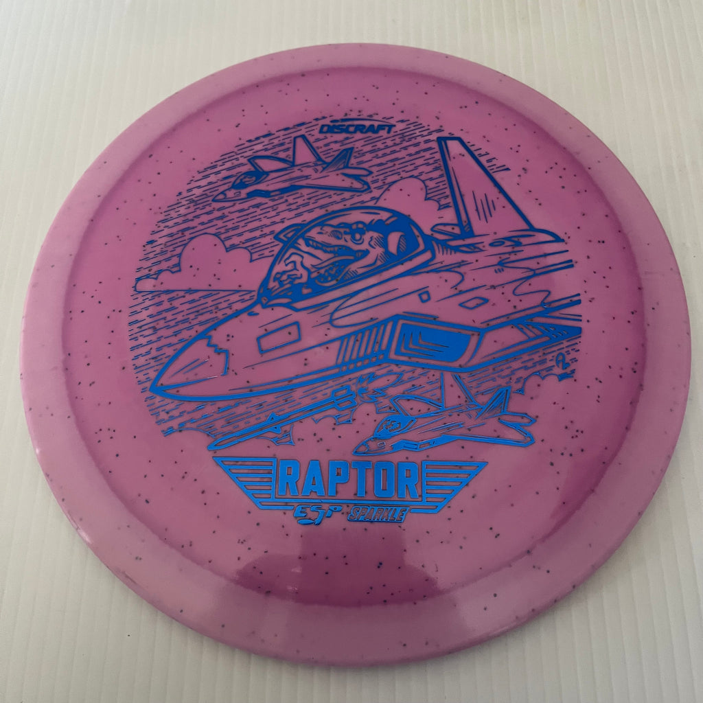 Discraft 2023 Ledgestone Lightweight Sparkle ESP Raptor 9/4/0/3