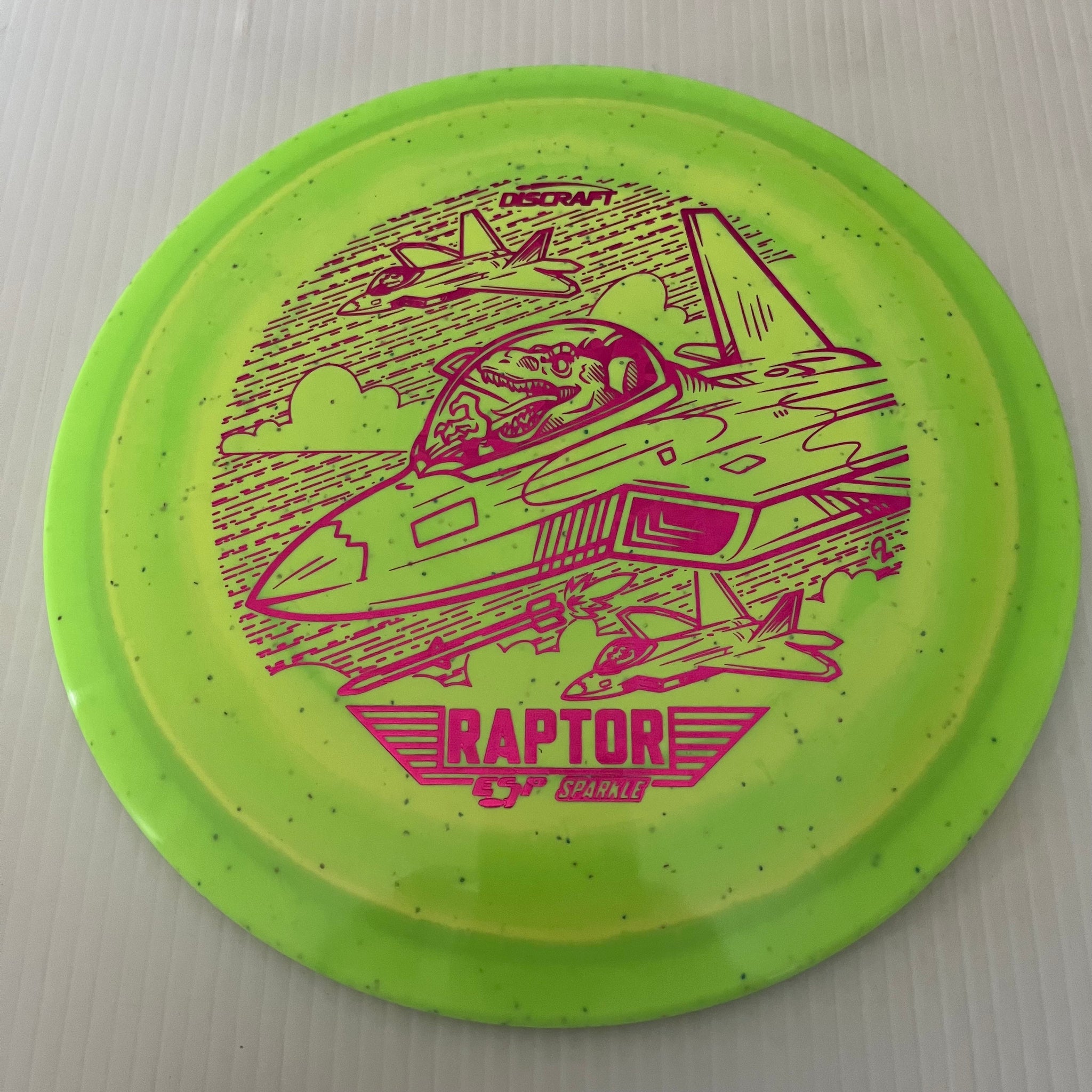 Discraft 2023 Ledgestone Lightweight Sparkle ESP Raptor 9/4/0/3