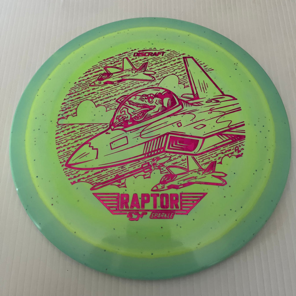 Discraft 2023 Ledgestone Lightweight Sparkle ESP Raptor 9/4/0/3