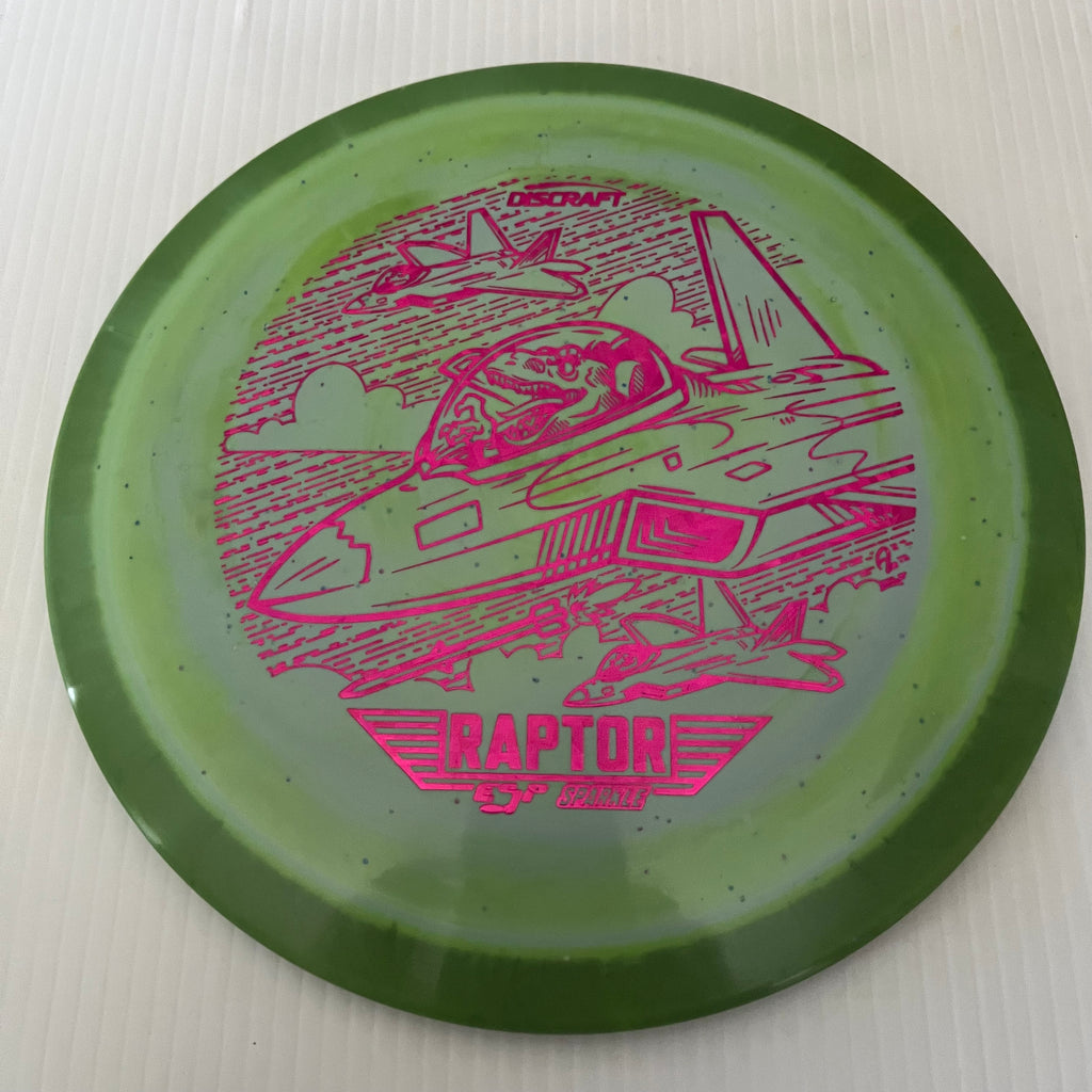 Discraft 2023 Ledgestone Lightweight Sparkle ESP Raptor 9/4/0/3