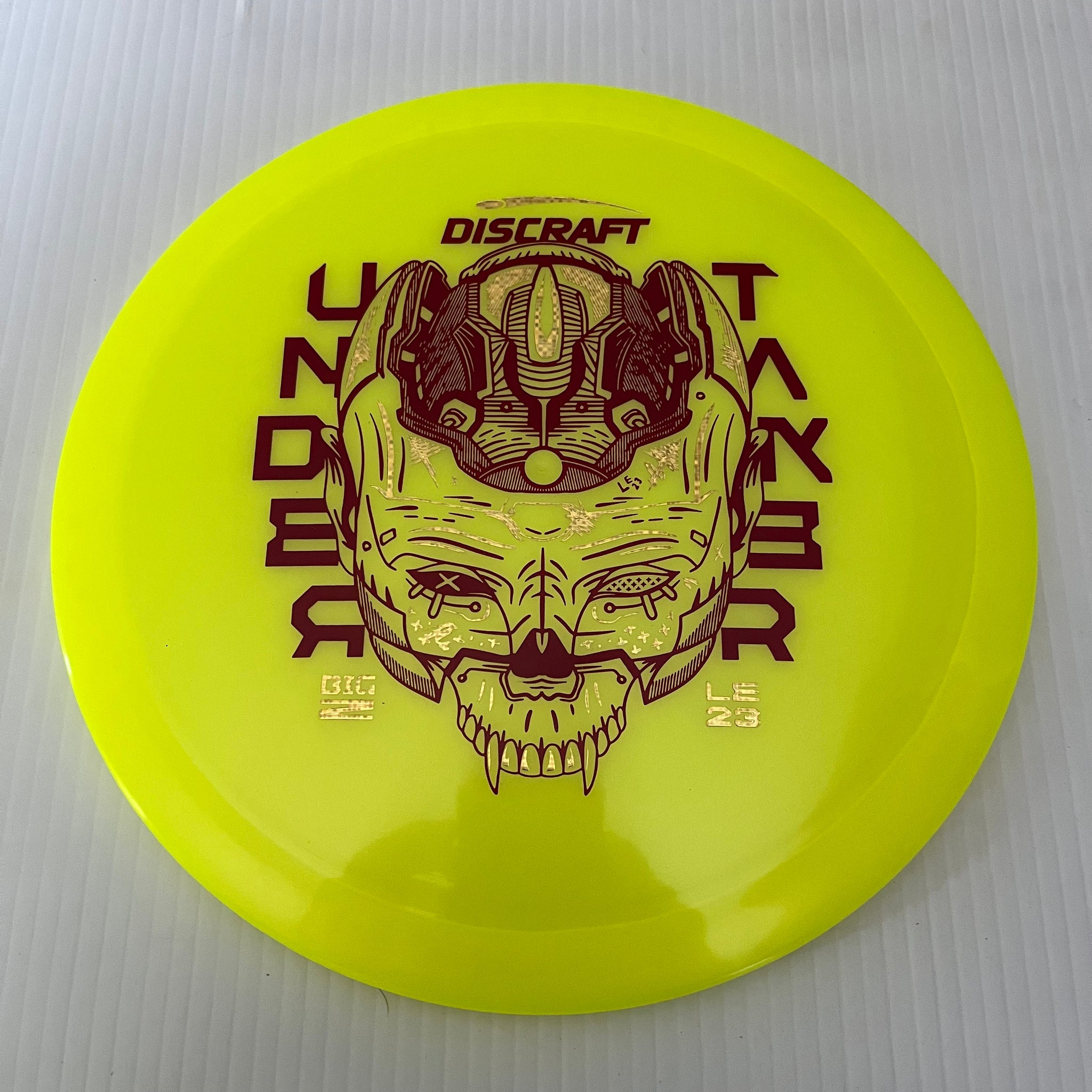 Discraft 2023 Ledgestone BigZ Undertaker 9/5/-1/2
